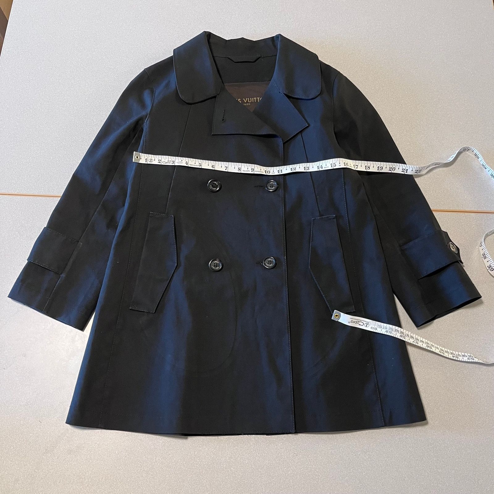 Louis Vuitton Louis Vuitton Leopard Lined Double-Breasted Mackintosh Coat Size S / US 4 / IT 40 - 3 Thumbnail