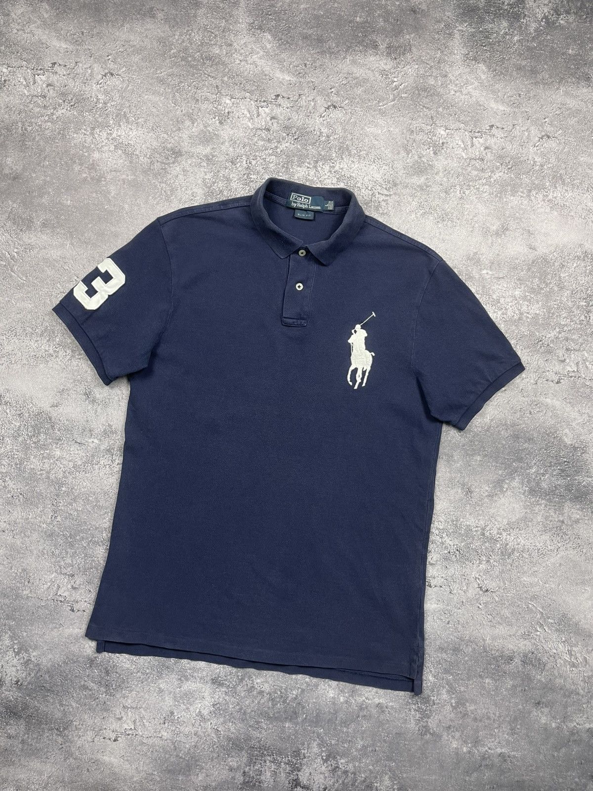 Polo Ralph Lauren Vintage Polo Ralph Lauren #3 Big Logo Polo T-Shirt PRL Y2K Size US L / EU 52-54 / 3 - 2 Thumbnail