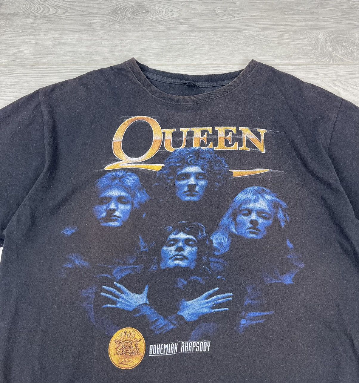 Band Tees × Vintage Queen Vintage Bohemian Rhapsody Vintage T Shirt Size US XL / EU 56 / 4 - 4 Thumbnail