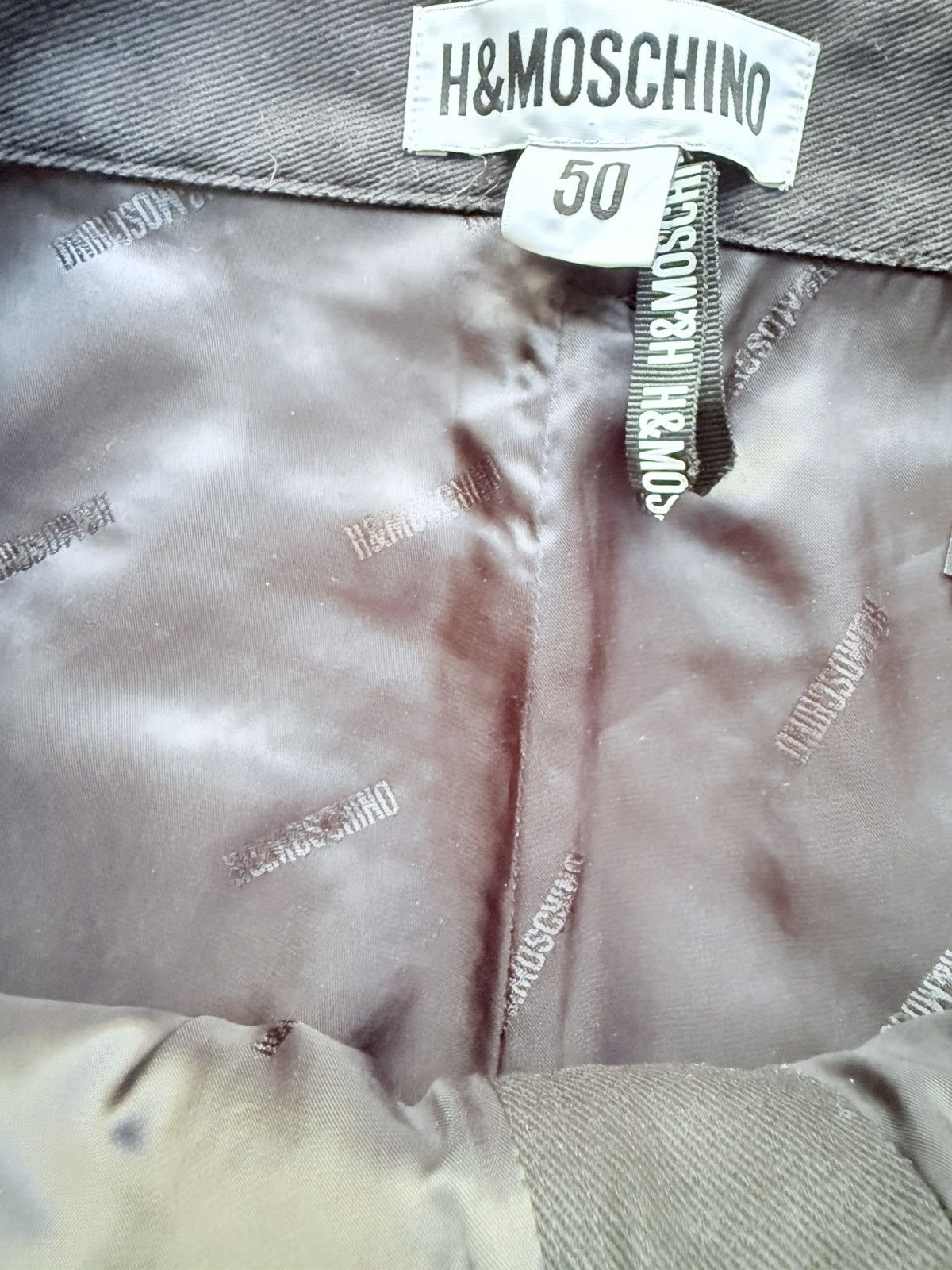 H&M × Moschino H&M x Moschino sequin pants size 34 gently used silver Size US 43 - 5 Thumbnail