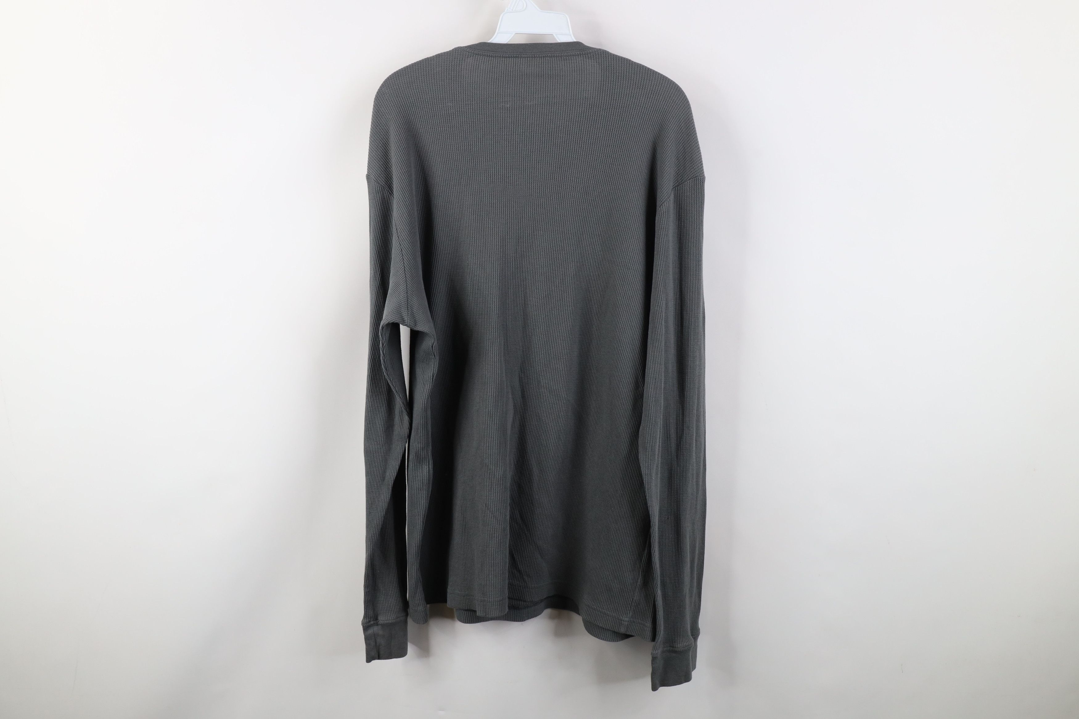 Vintage Vintage Y2K Streetwear Cross Thermal Waffle Knit T-Shirt Size US XL / EU 56 / 4 - 11 Thumbnail