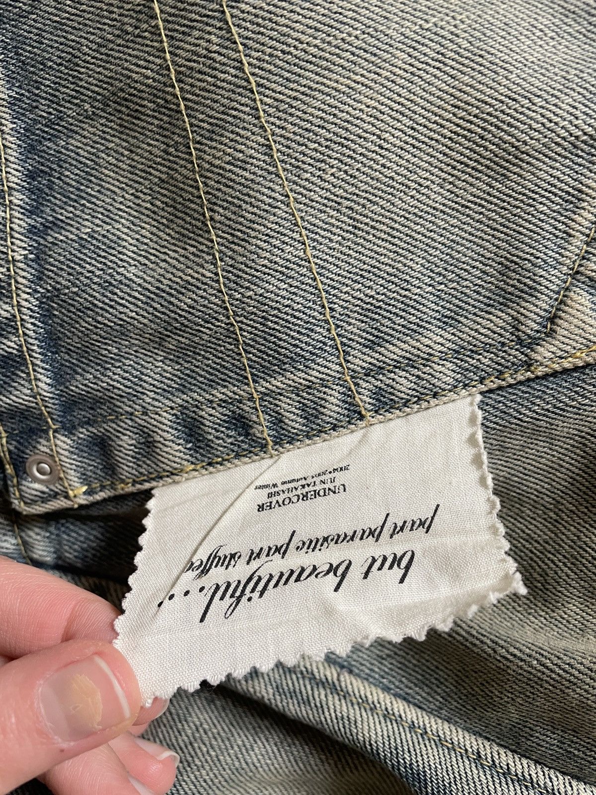 Undercover Undercover Runway “But Beautiful” Collection jeans Size 30" / US 8 / IT 44 - 6 Thumbnail