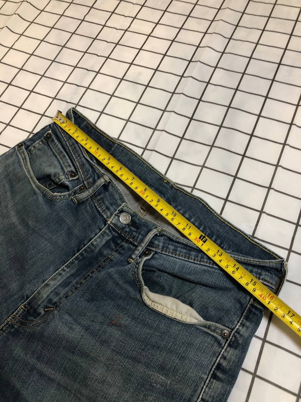 Levi's Levis 514 MENS Jeans Blue Distressed Slim Fit Straight Leg Size US 34 / EU 50 - 17 Thumbnail