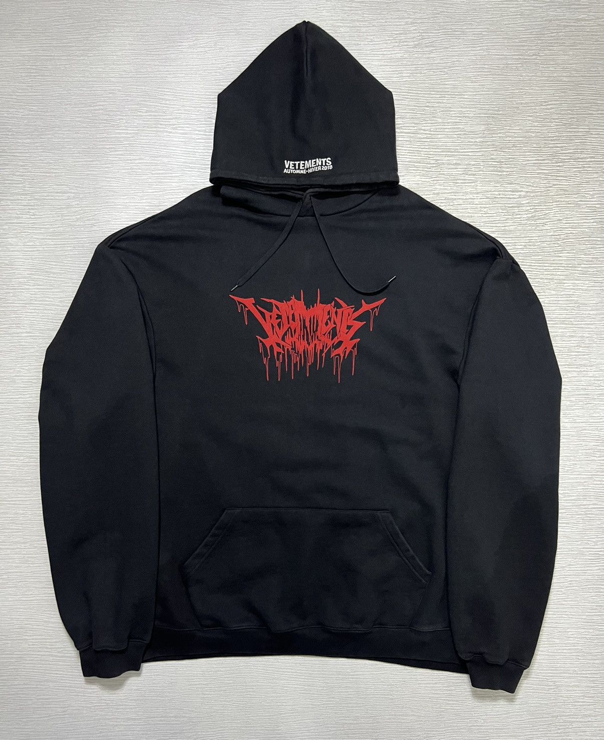 Vetements Vetements F/W 18 Automne-Hiver 2018 Hoodie S | Grailed