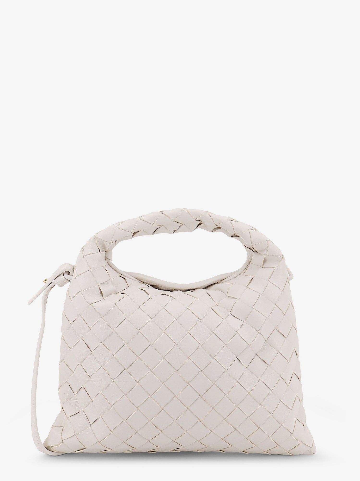 Bottega Veneta Mini Hop Leather Crossbody Bag With Intrecciato Pattern Size ONE SIZE - 1 Thumbnail