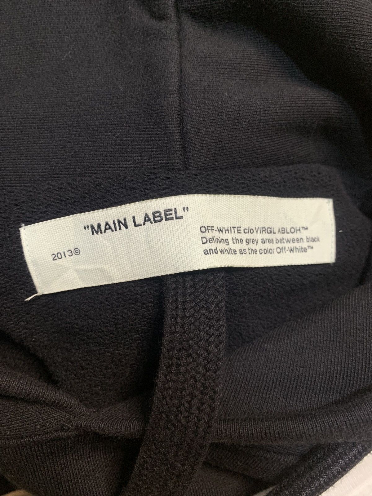 Off-White Off-White Golden Ratio Double Tee Hoodie Size US M / EU 48-50 / 2 - 11 Thumbnail