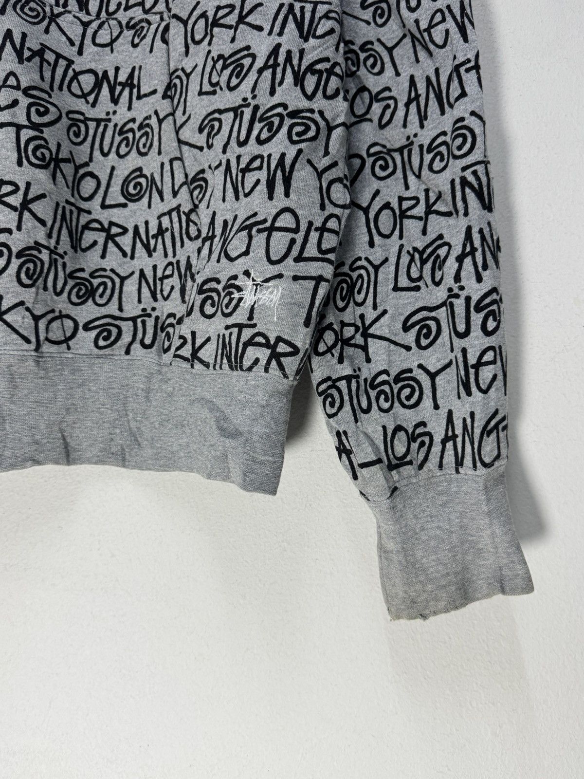 Stussy 🔥Stussy zip Hoodie All over Print Size US L / EU 52-54 / 3 - 6 Thumbnail