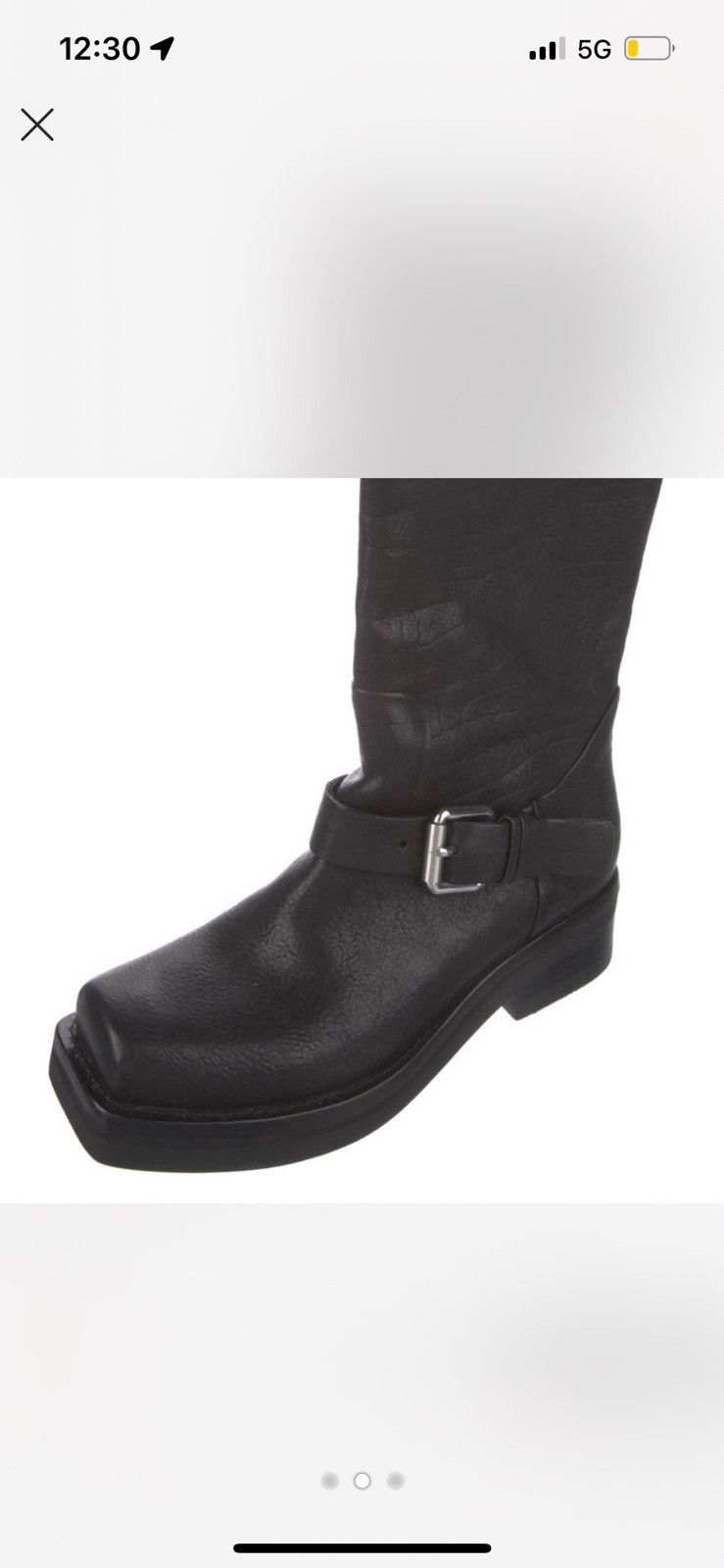 Rag & Bone Black leather moto boots Size US 8.5 / IT 38.5 - 2 Thumbnail