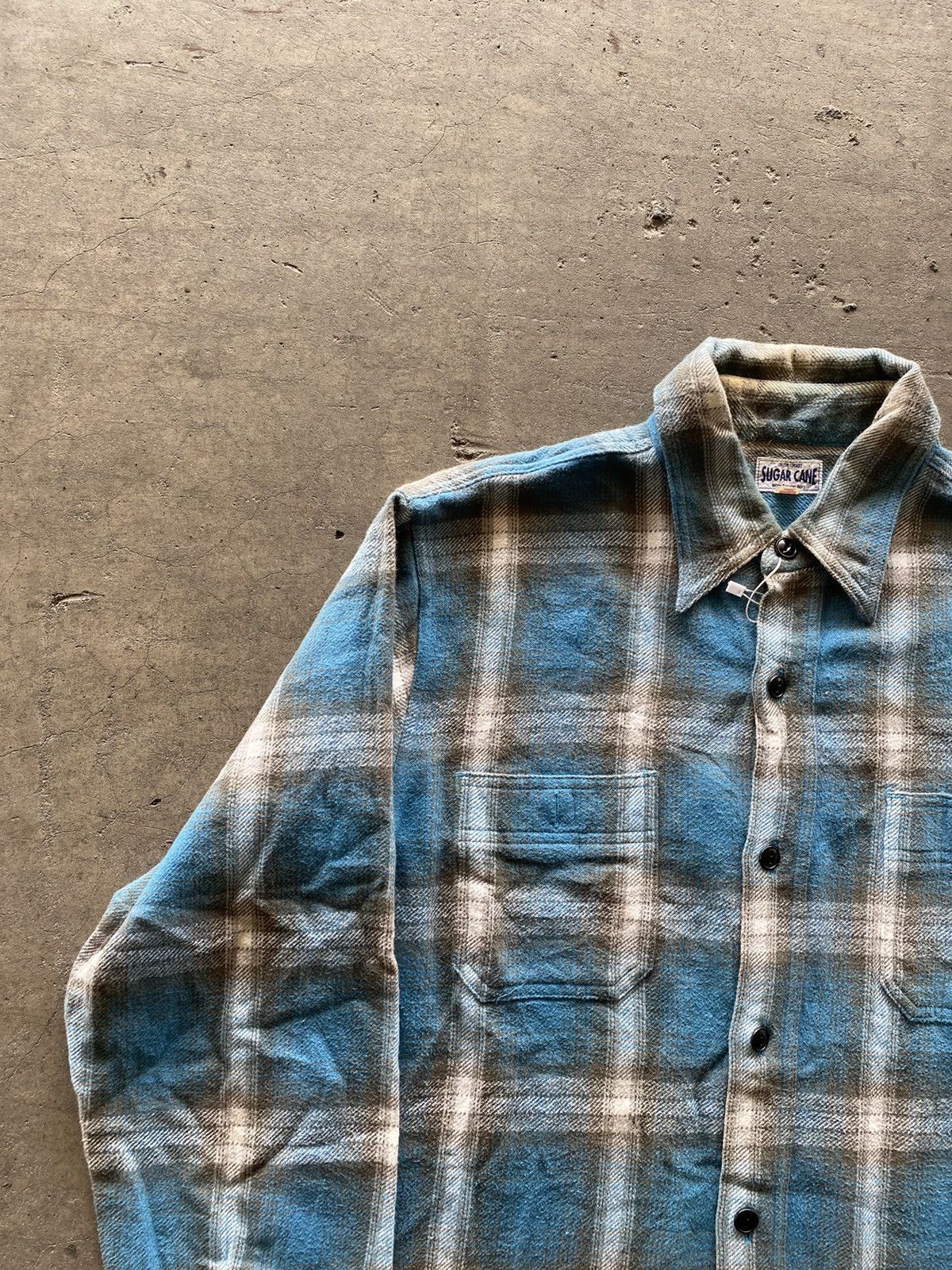 Sugar Cane Sugar Cane Plaid Flannel Shirt Size US M / EU 48-50 / 2 - 7 Thumbnail