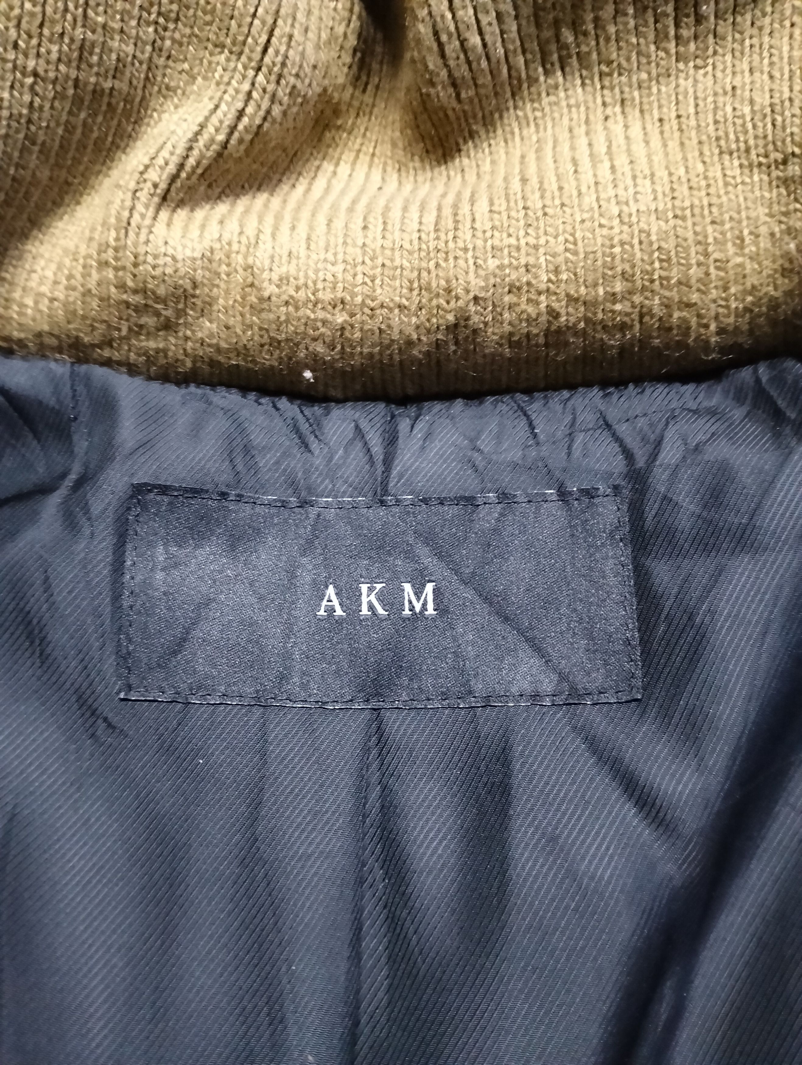 AKM AKM Wool Down Jacket Double Zipper Rare Design Size US S / EU 44-46 / 1 - 14 Thumbnail