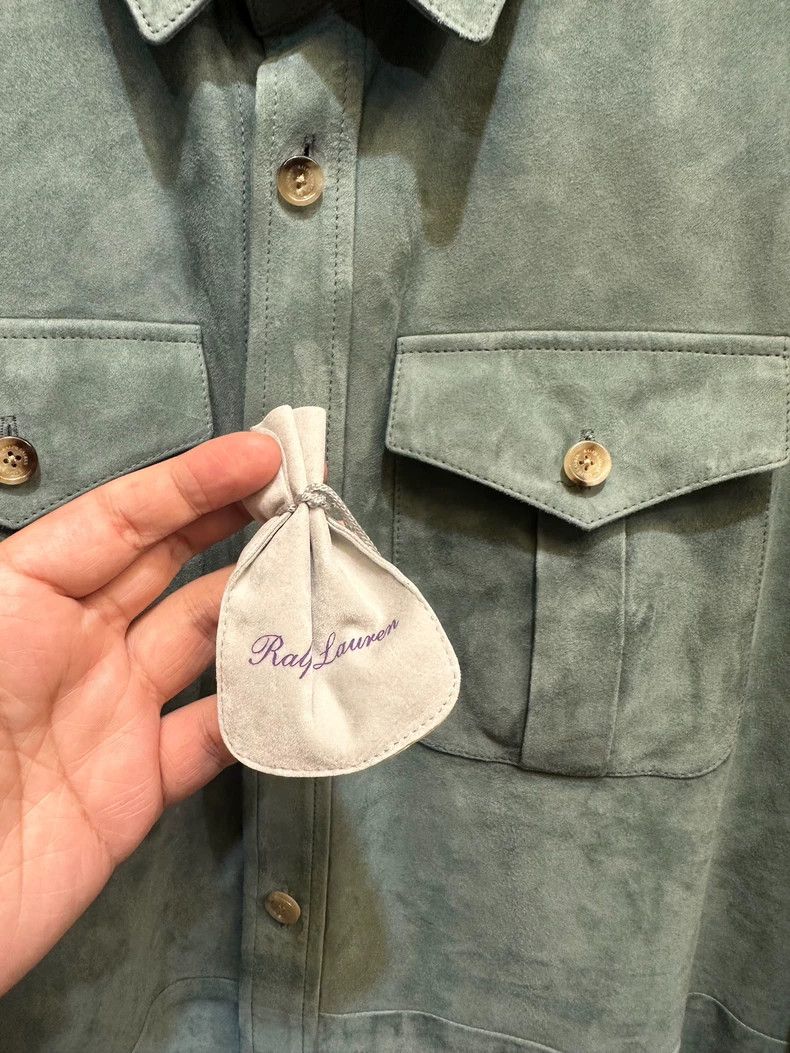 RRL Ralph Lauren RRL Ralph Lauren Purple label Italian cashmere face leathe Size US M / EU 48-50 / 2 - 6 Thumbnail