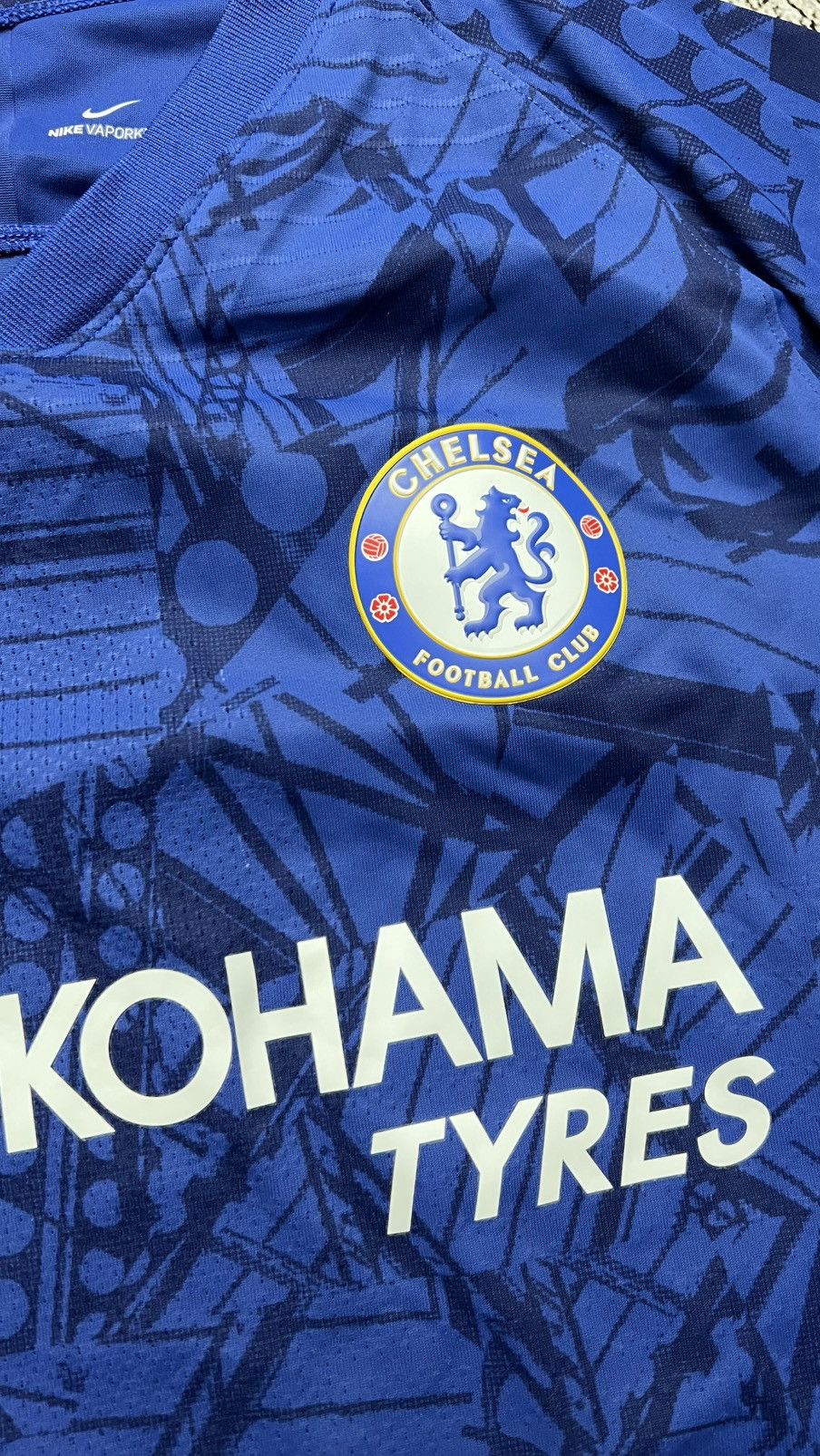 Nike Player issue nike VAPORKNIT fc Chelsea nike jersey 2019 Size US L / EU 52-54 / 3 - 7 Thumbnail