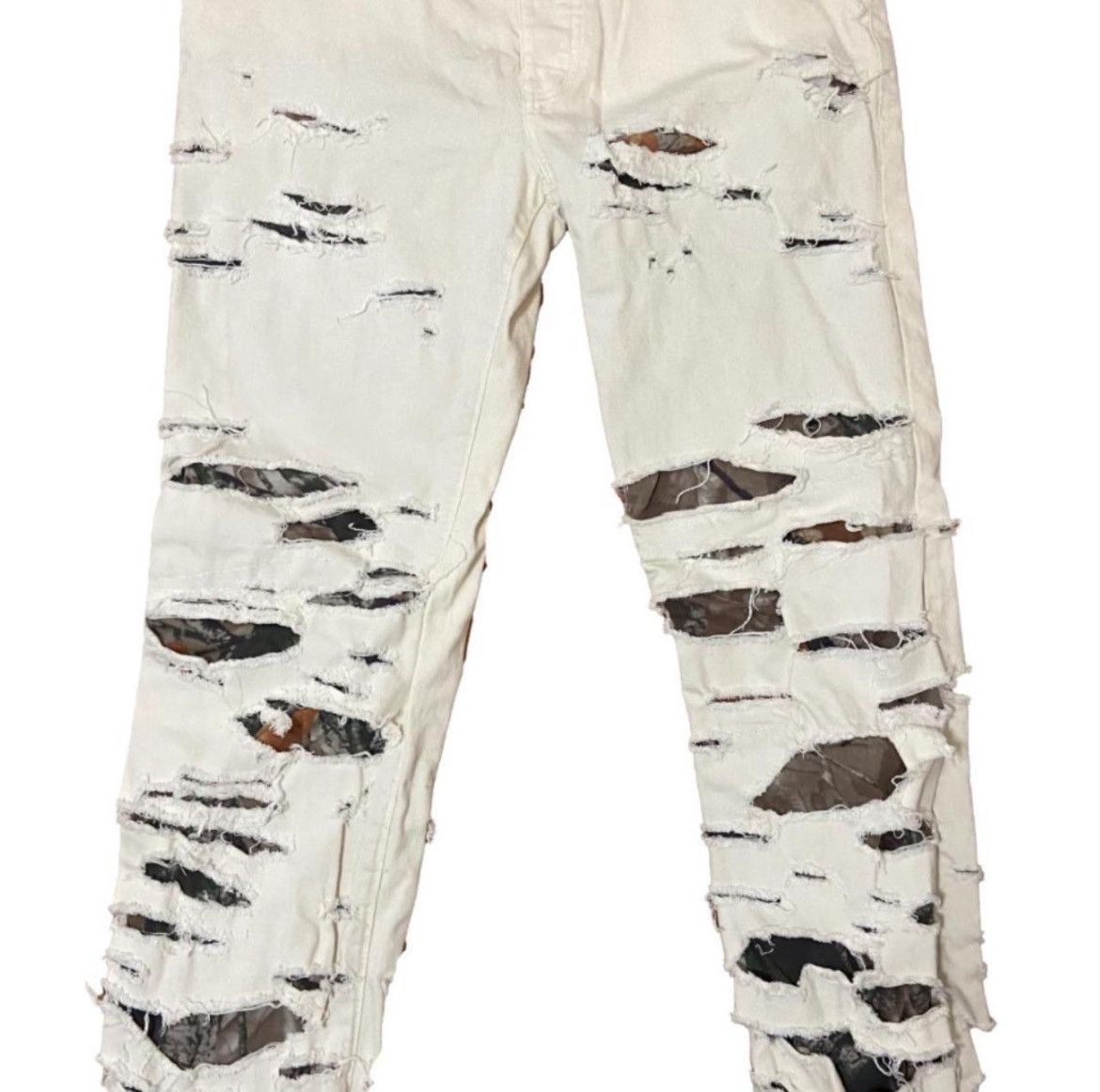 Carhartt Custom Camo distressed jeans Size US 34 / EU 50 - 1 Thumbnail