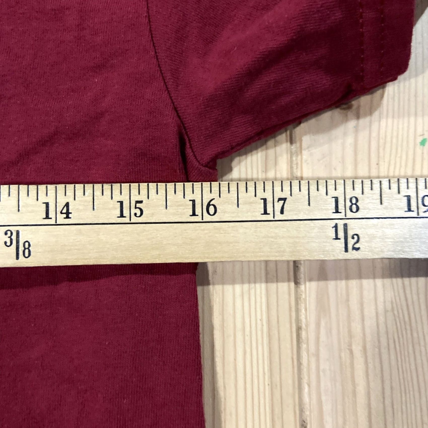 Gildan Gildan T-Shirt Men XS Red 90s Tech 100% Cotton Short Sleeve Crew Neck Heavyweight Size US S / EU 44-46 / 1 - 4 Thumbnail