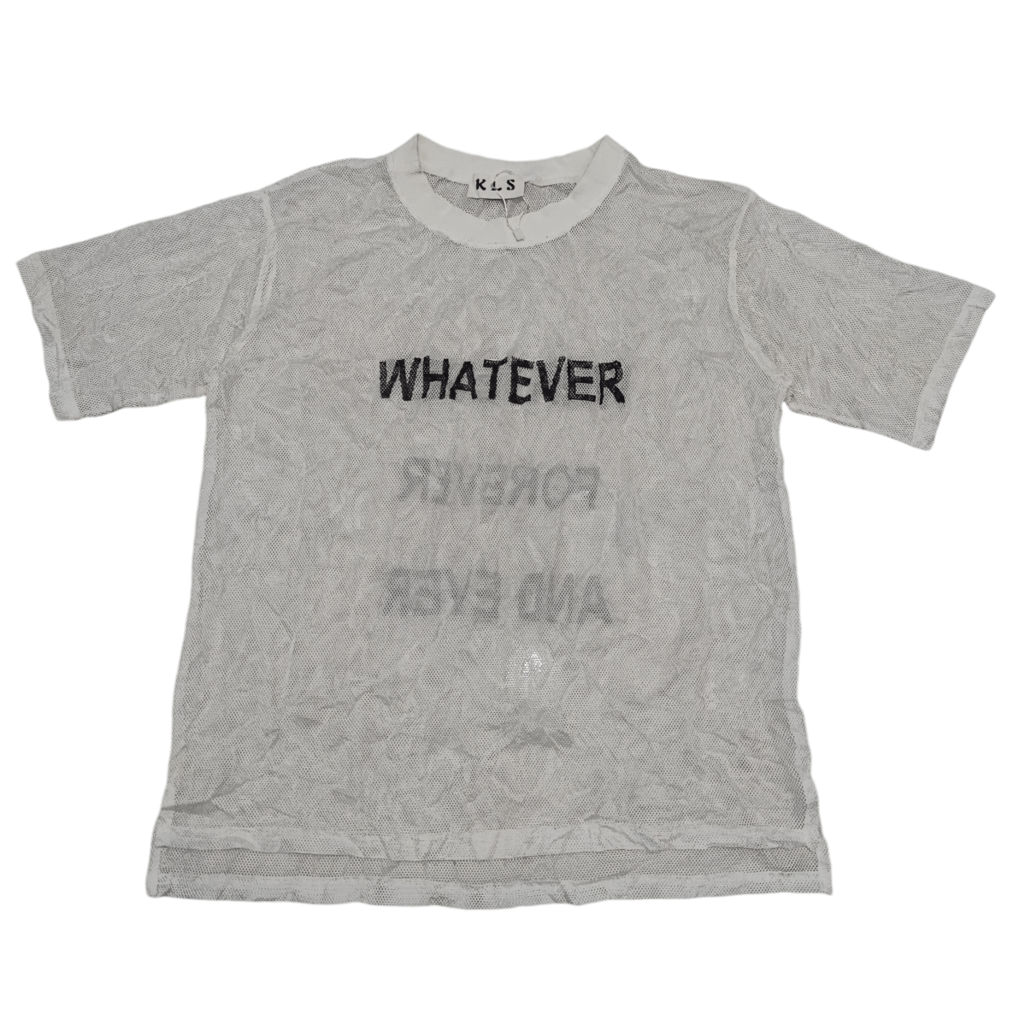 Japanese Brand Vintage Y2K KLS JPG Style Mesh T Shirt Size US M / EU 48-50 / 2 - 1 Thumbnail
