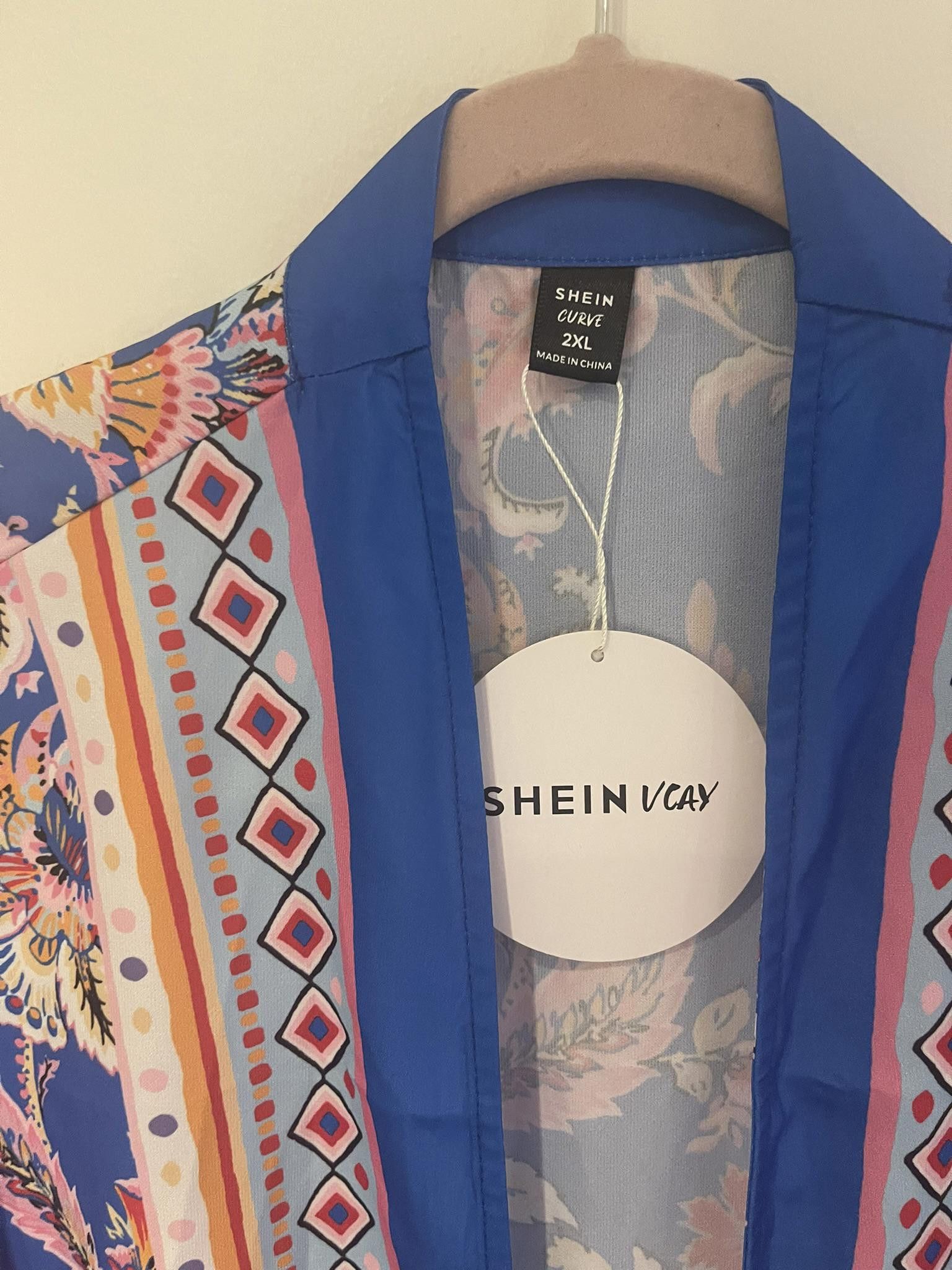 Shein Shein Curvy Vacay Overshirt or Jacket Size XXL / US 16-18 / IT 52-54 - 2 Thumbnail