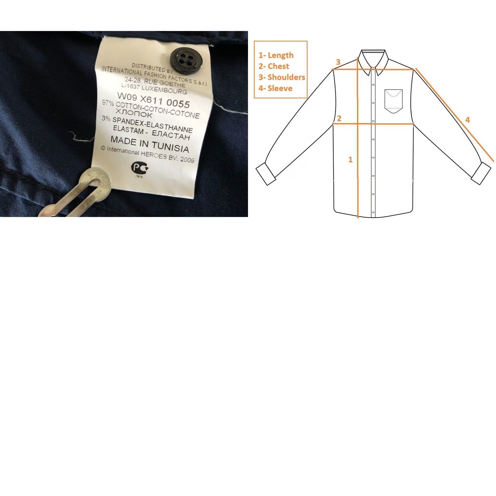 Vintage Bikkembergs Blouse Shirt Cotton Dark Blue Women Size S Size S / US 4 / IT 40 - 9 Thumbnail