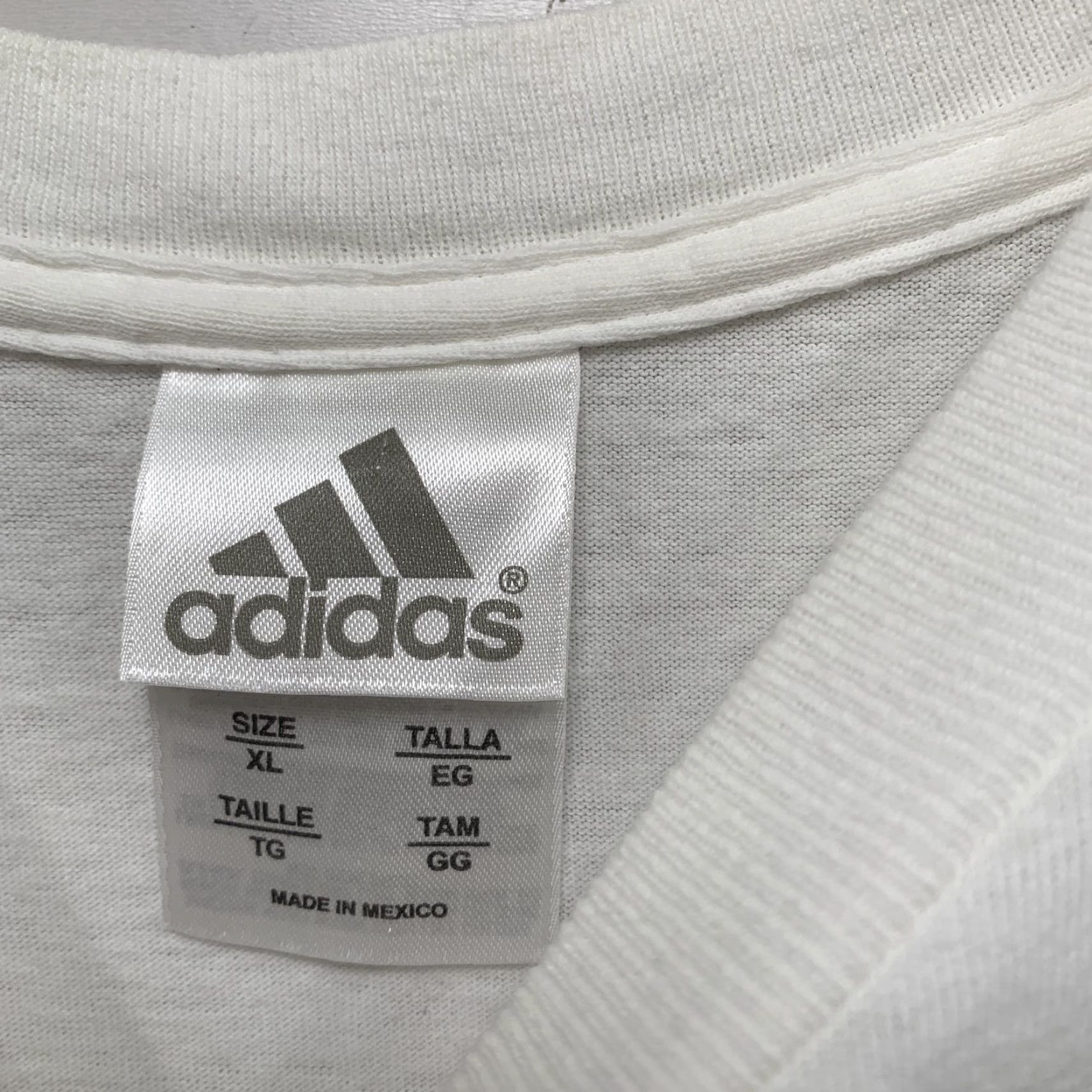 Adidas VTG Adidas T MAC Shirt White XL Mens Short Sleeve Basketball - Adult Size XL - White Crew Neck Tee Size US XL / EU 56 / 4 - 2 Thumbnail