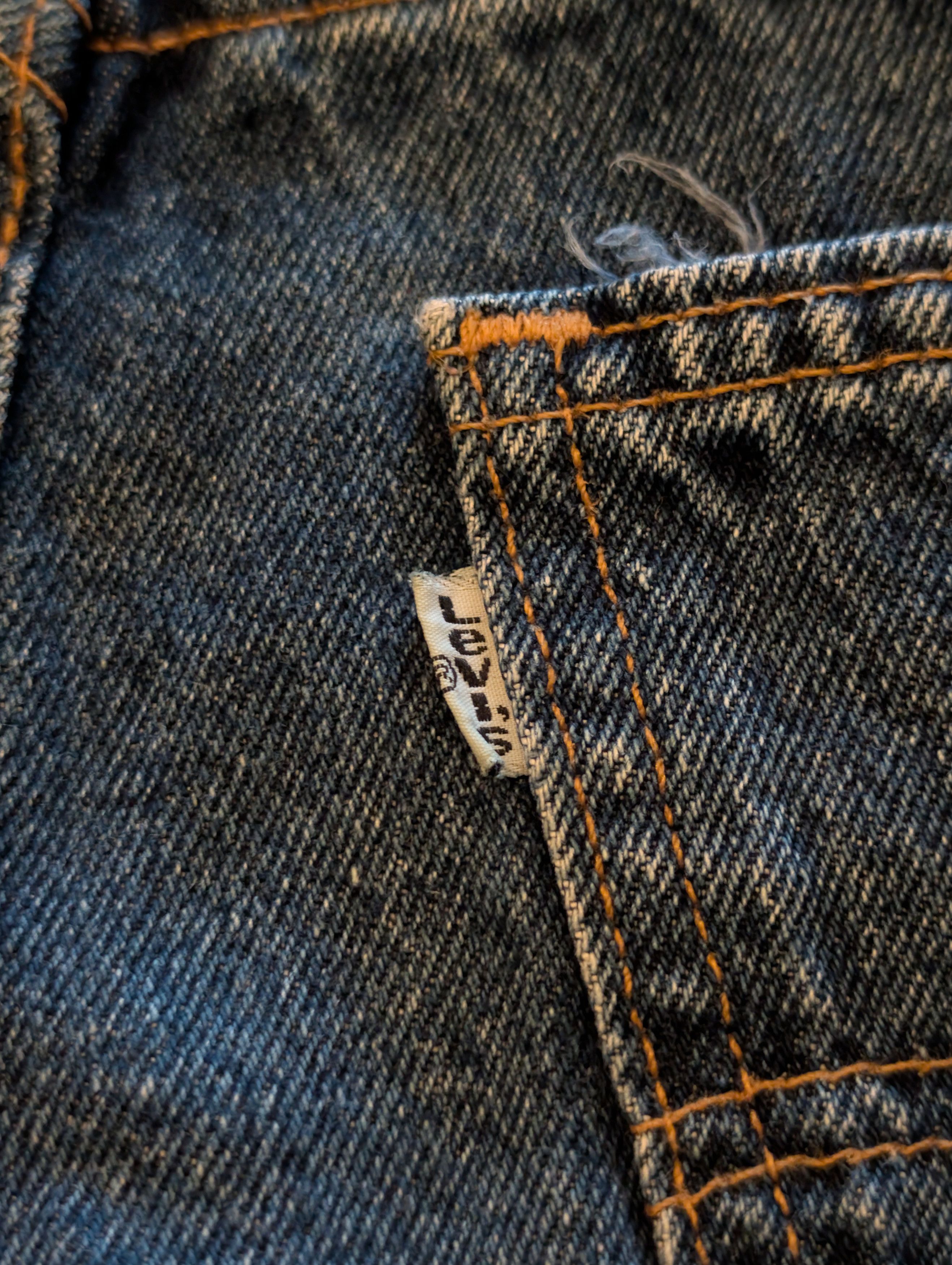 Levi's Vintage 90s Levis 560 Loose Fit Blue Size 33 Shorts Jorts Size US 33 - 3 Thumbnail