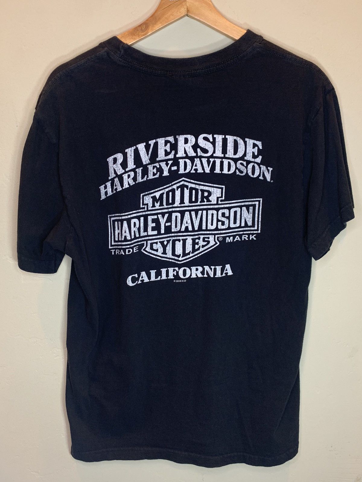Harley Davidson *RARE* Harley Davidson Skulls Biker Art USA-Made T-Shirt Size US M / EU 48-50 / 2 - 2 Thumbnail