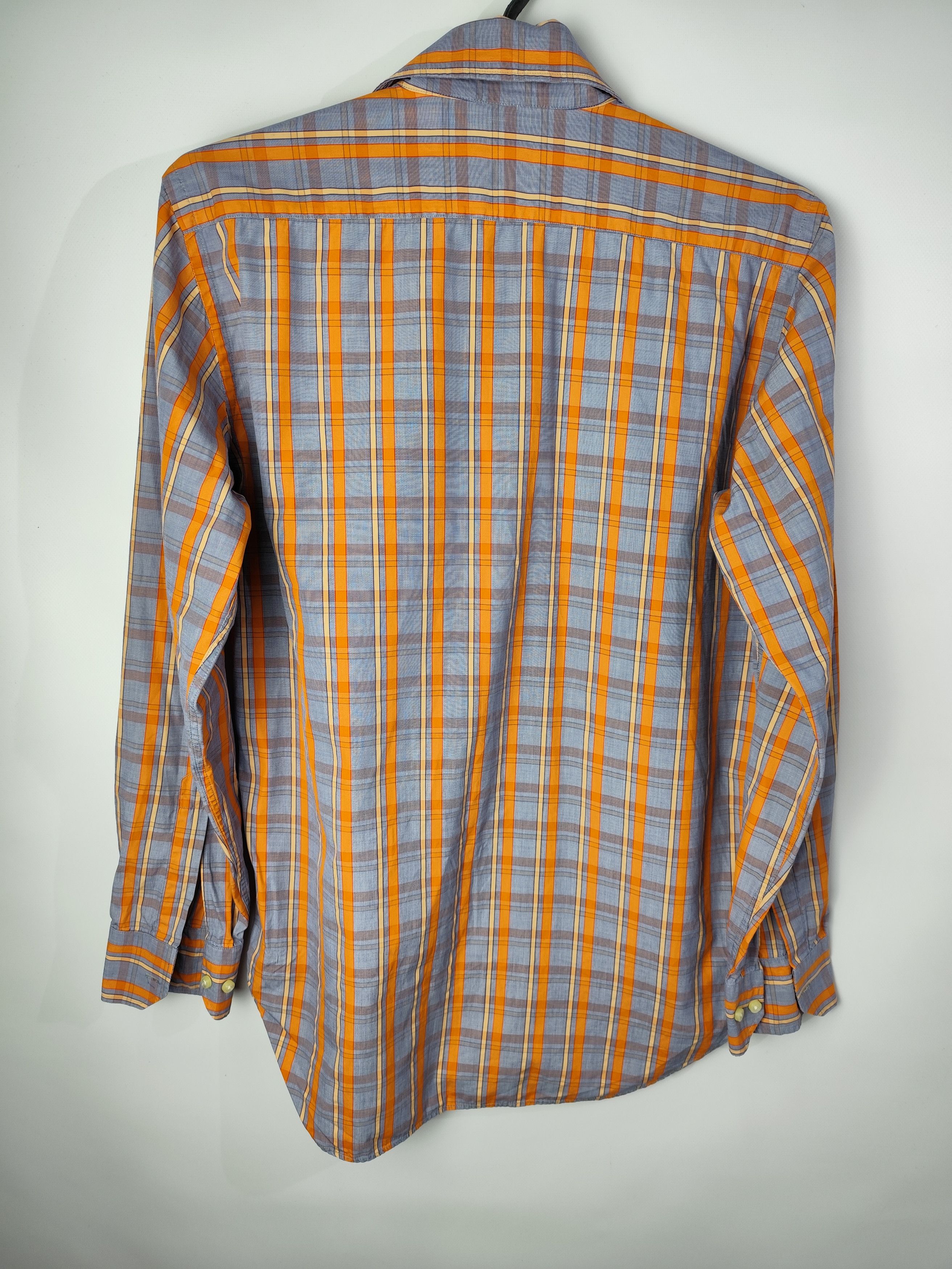 Etro Vintage luxury Italian designer Etro Button Down Shirt Sz 38 Size US M / EU 48-50 / 2 - 6 Thumbnail