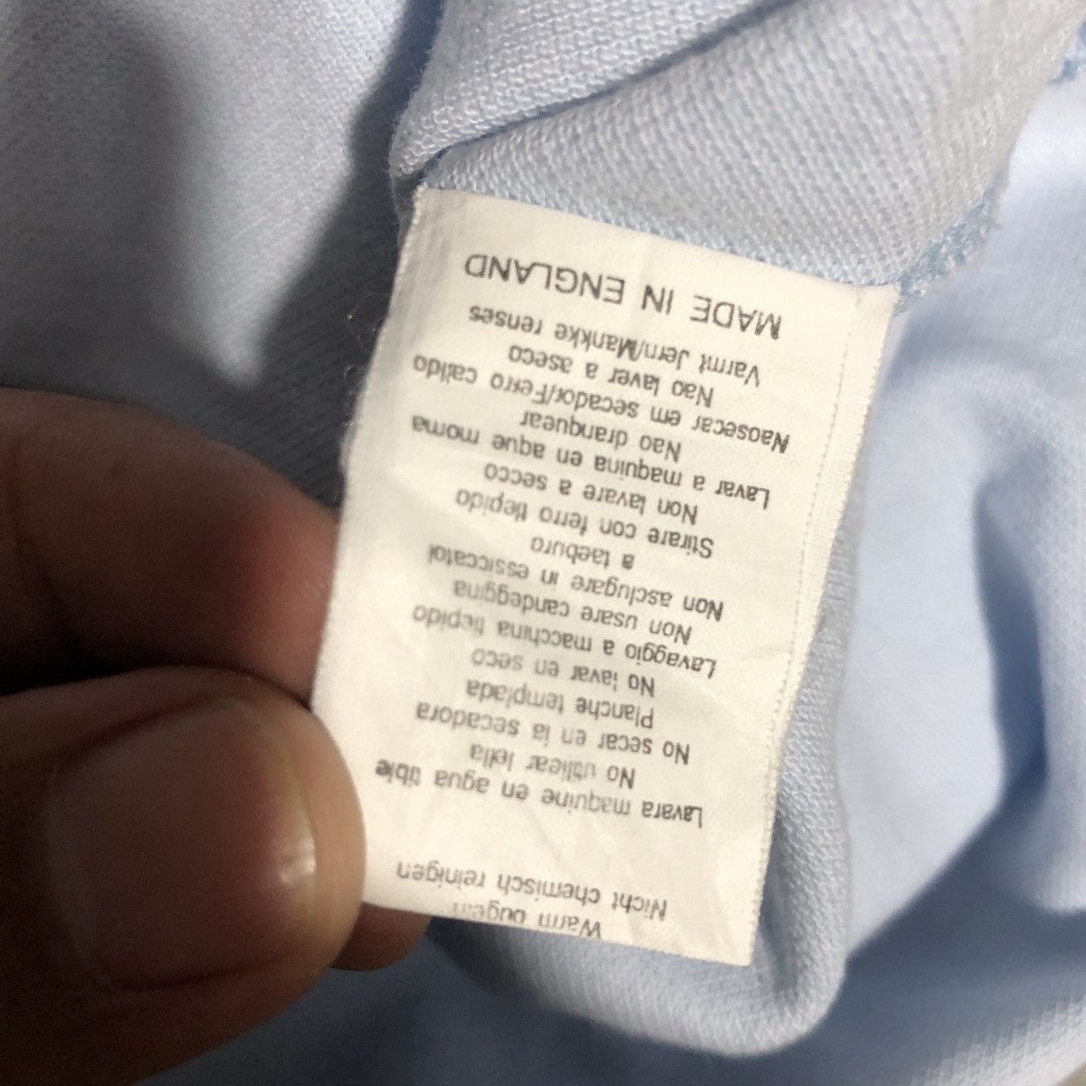 Burberry BURBERRY LONDON LONG SLEVEE POLO Size US L / EU 52-54 / 3 - 5 Thumbnail