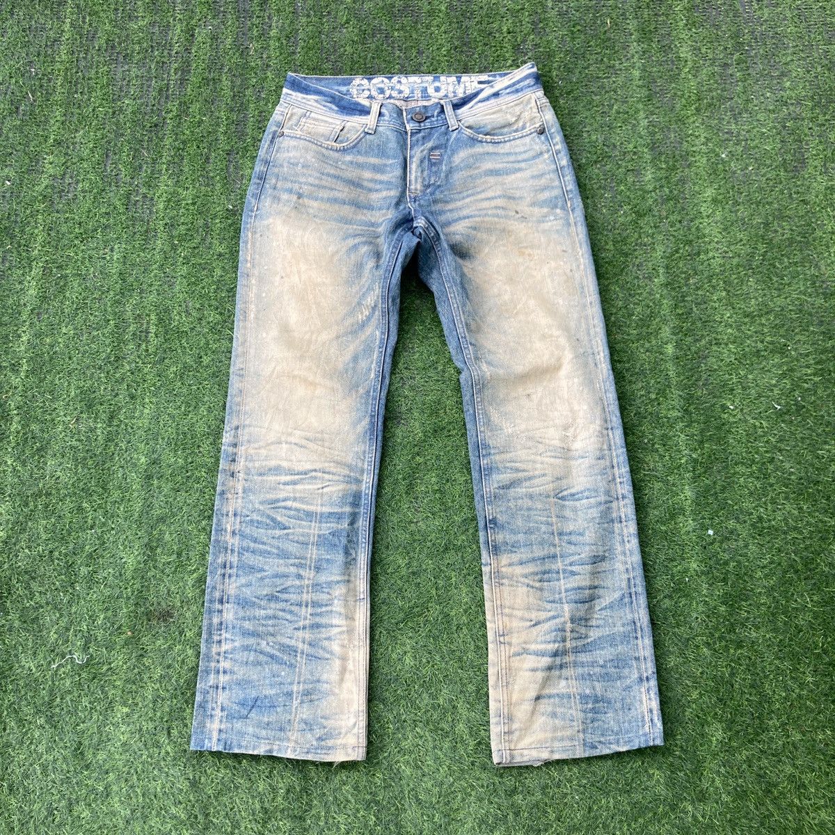 Japanese Brand A.V.H COSTUME DISTRESSED JEANS Size US 31 - 1 Thumbnail