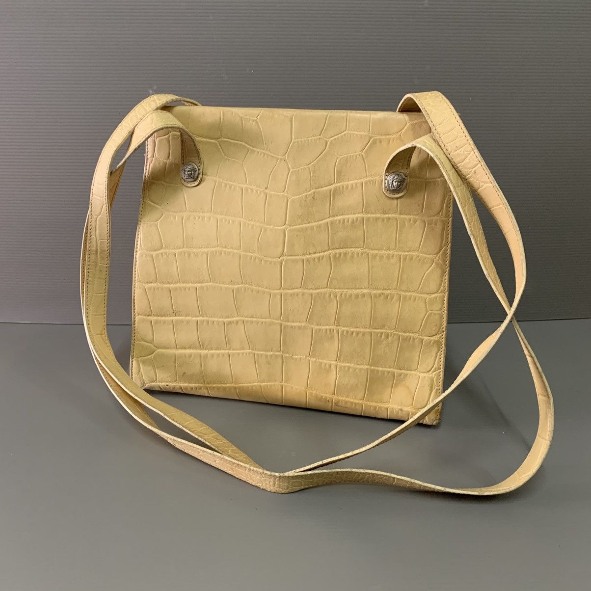 Versace Gianni Versace Leather Shoulder Bag Size ONE SIZE - 1 Thumbnail