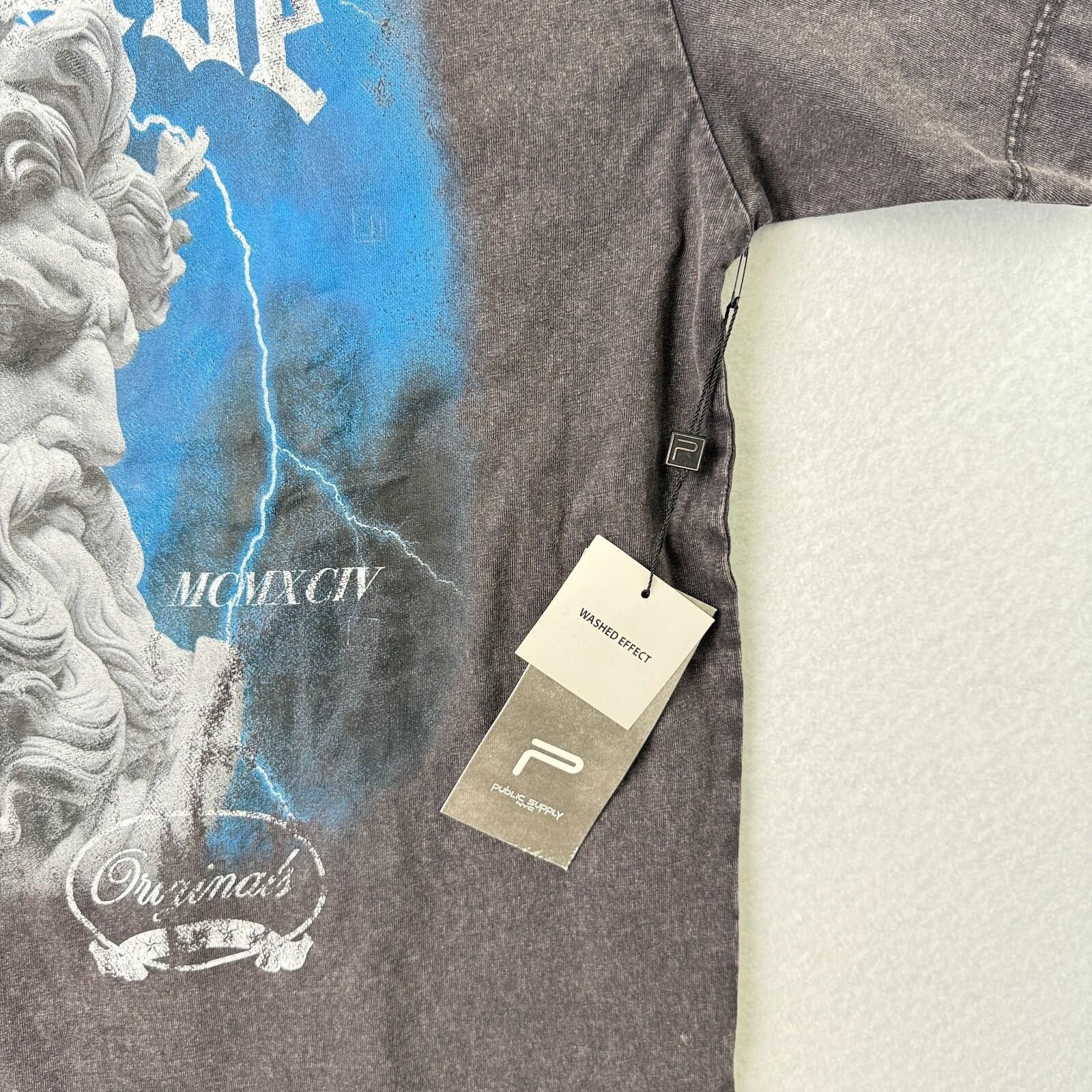 Other Public Supply Worldwide Graphic Oversized Acid Wash Men’s L Size US L / EU 52-54 / 3 - 4 Thumbnail