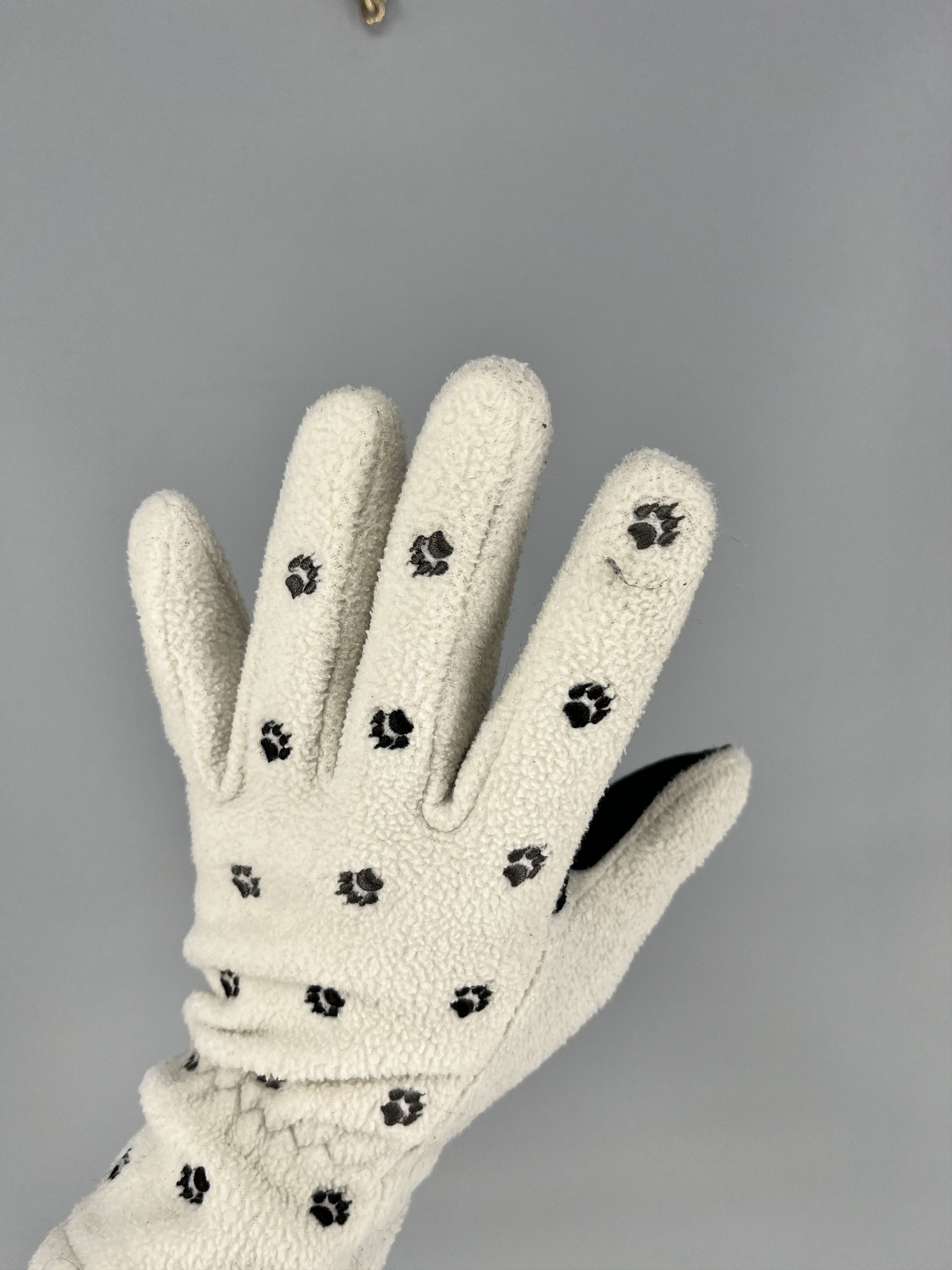 Jack Wolfskin Vintage Y2K Jack Wolfskin Fleece Outdoor Gloves Size ONE SIZE - 5 Thumbnail