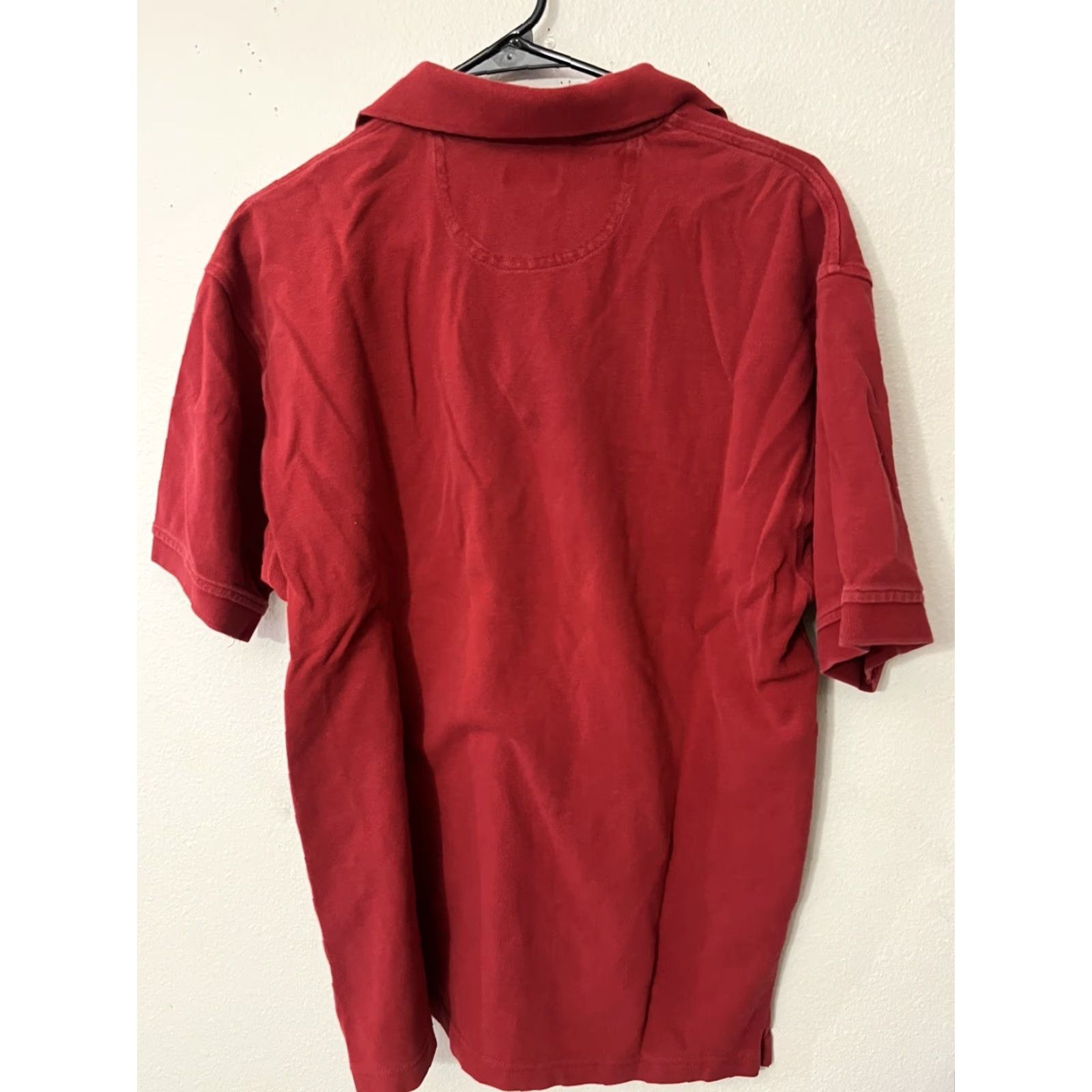 Izod IZOD GOLF POLO SHIRT Men's Medium Red Solid Casual Classic Size US M / EU 48-50 / 2 - 3 Thumbnail