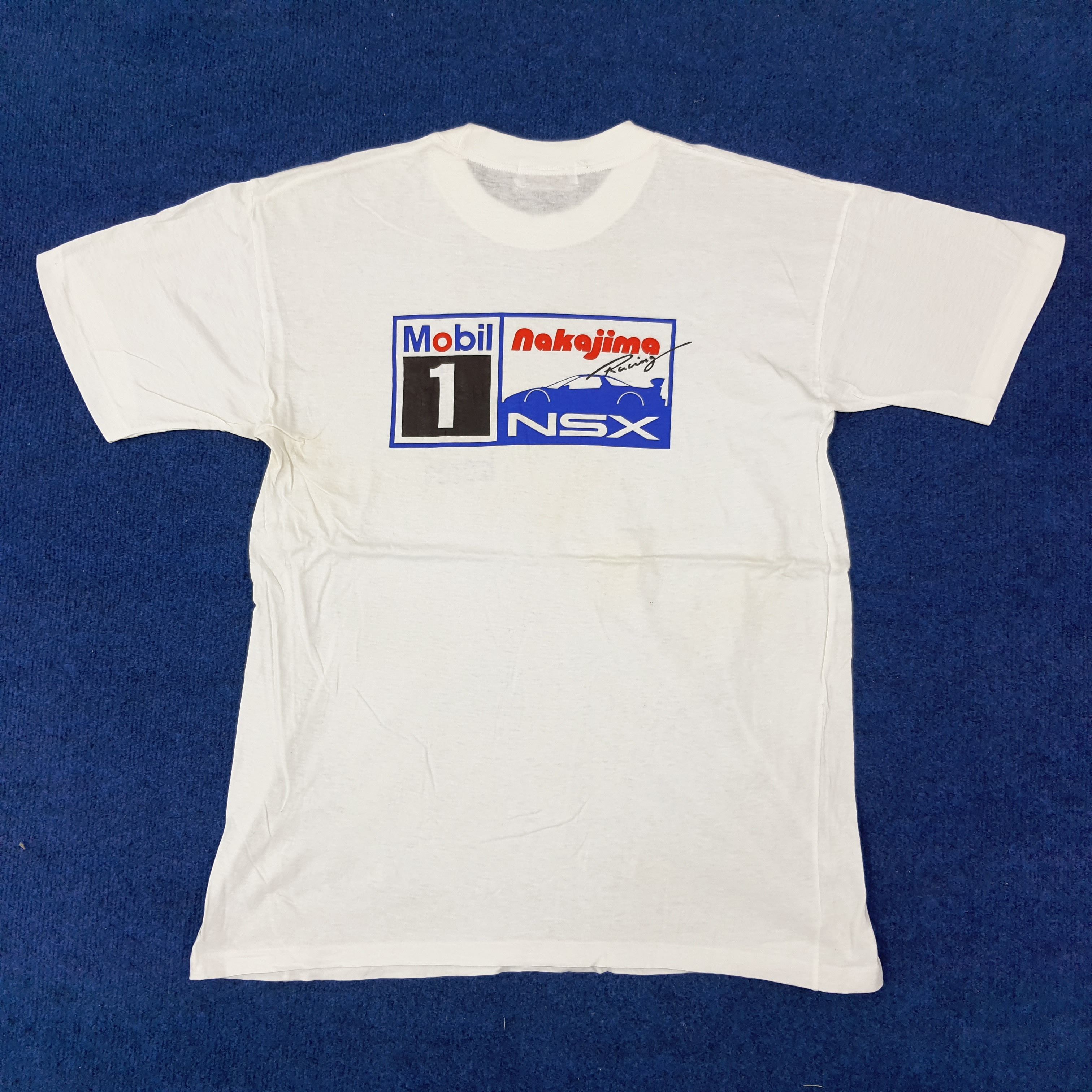 Other Vintage Mobil 1 Nakajima NSX Motorsports Tshirt C239N39 Size US M / EU 48-50 / 2 - 1 Thumbnail