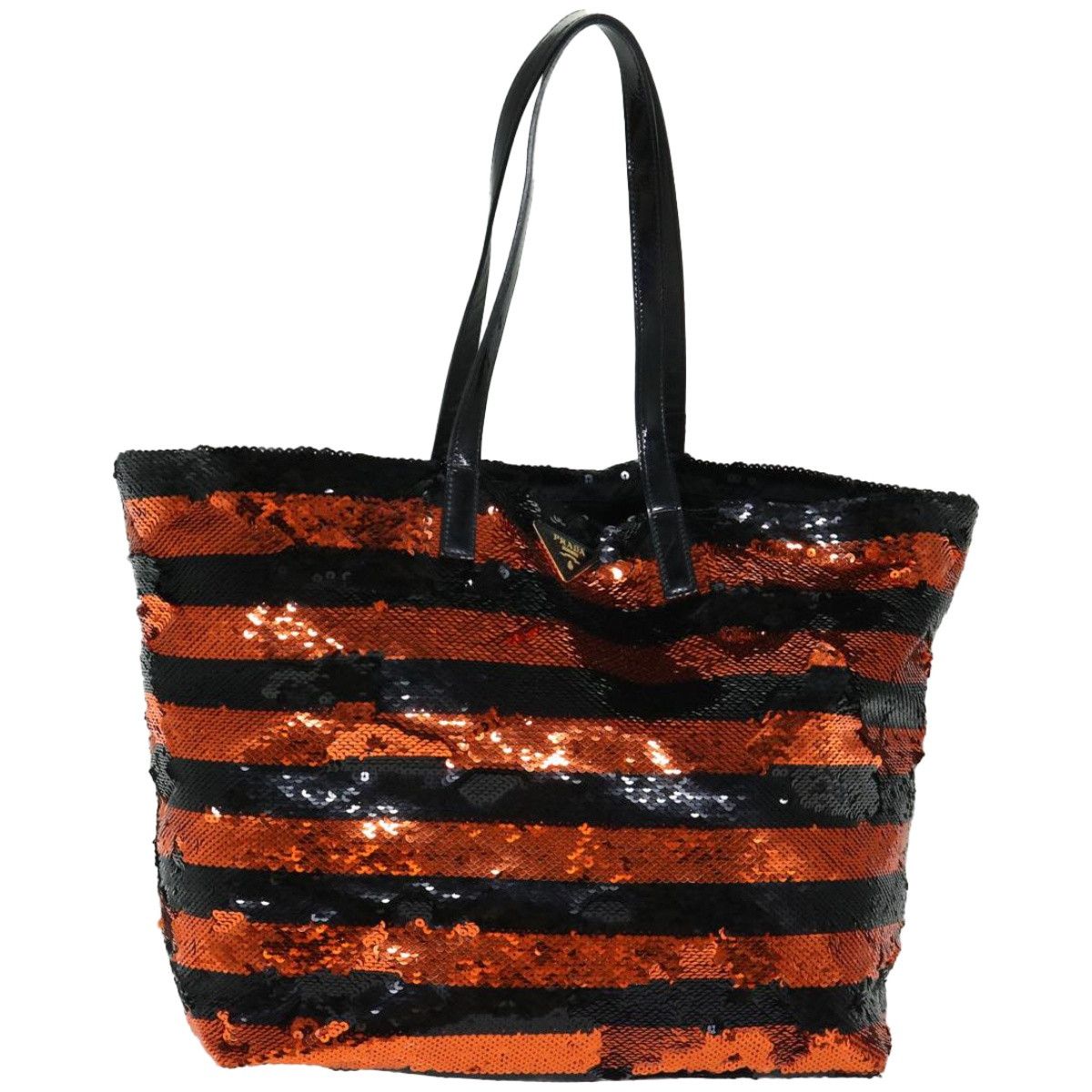 image of Prada Cabas Tote in Orange, Women's
