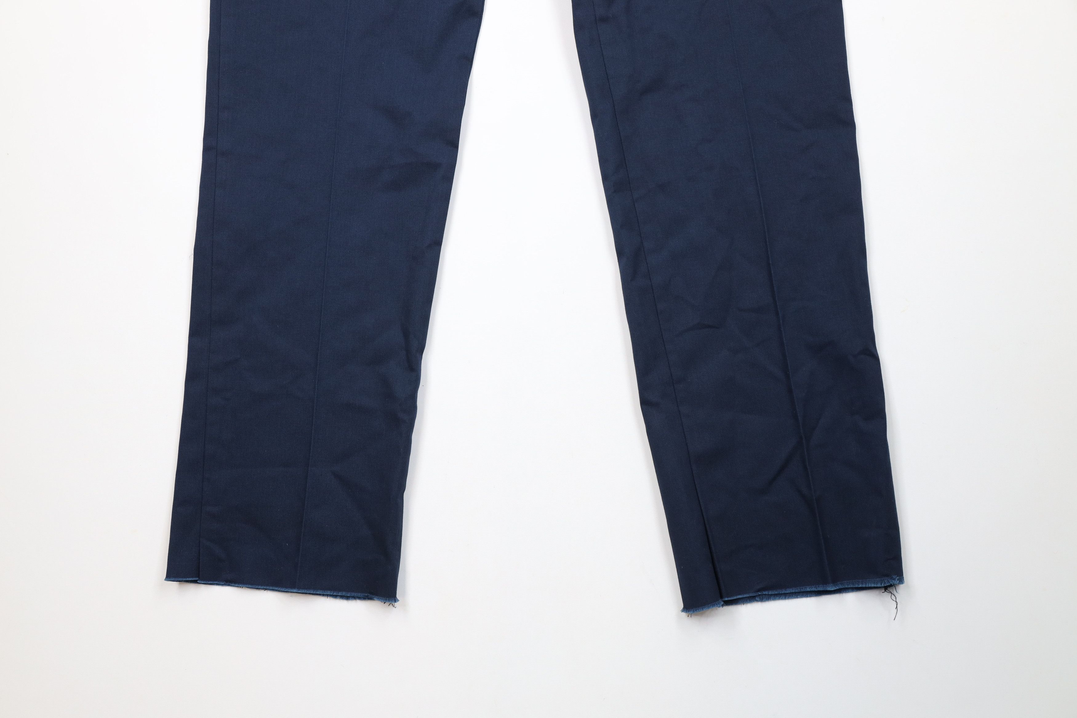Vintage Vintage 90s Streetwear Wide Leg Chino Pants Blue USA Size US 42 / EU 58 - 4 Thumbnail