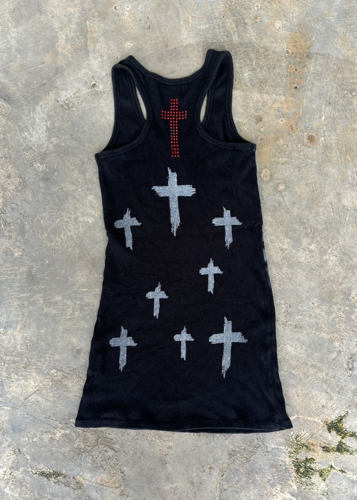 Hysteric Glamour × If Six Was Nine × Japanese Brand Y2k Poem Skull Glavil Ifsixwasnine Punk style Tank top Size M / US 6-8 / IT 42-44 - 2 Thumbnail