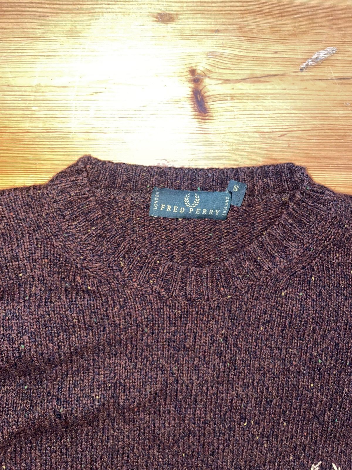 Fred Perry Lambwoll Sweater Fred Perry Size US S / EU 44-46 / 1 - 4 Thumbnail