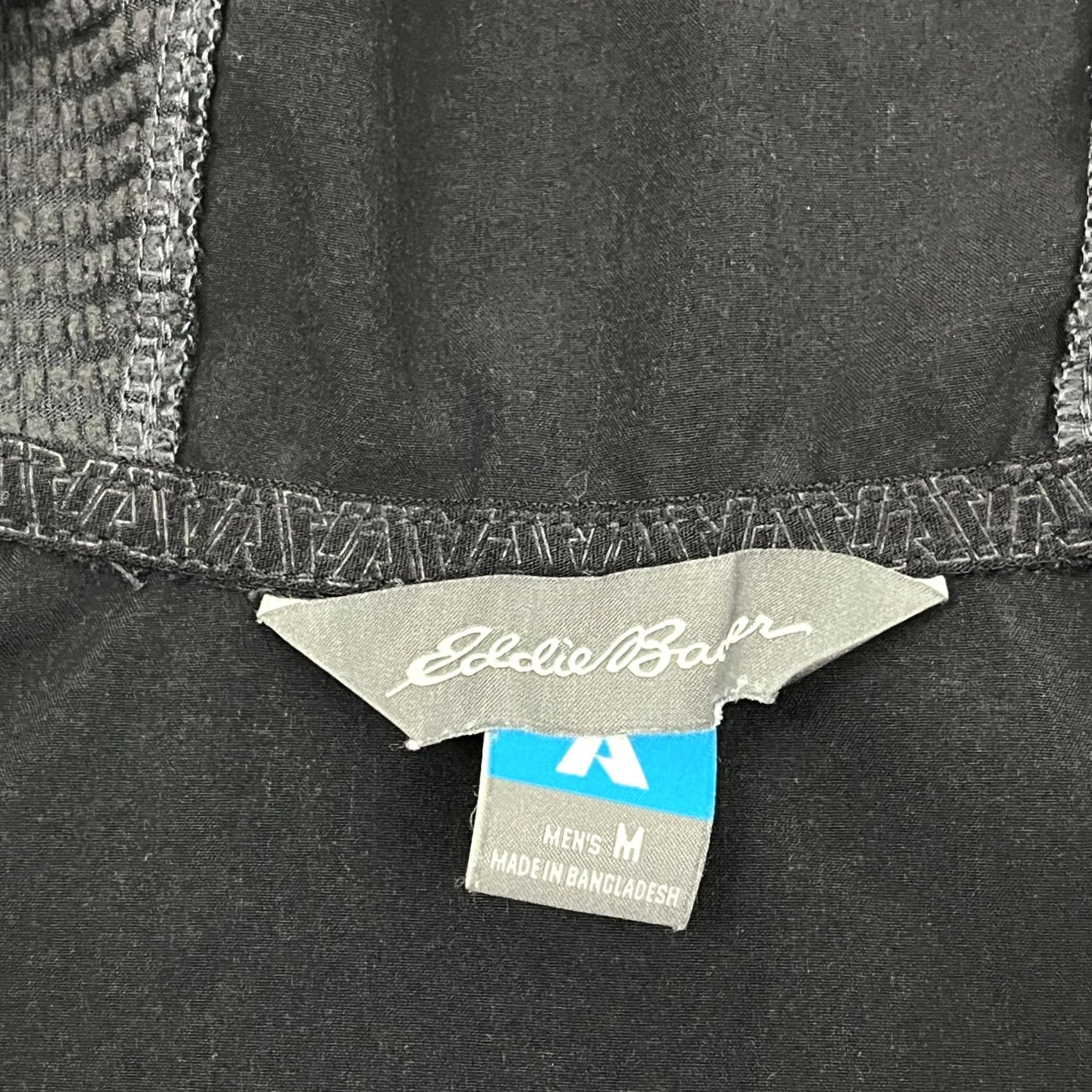 Eddie Bauer Eddie Bauer High Route Jacket Mens M Black Grid Fleece Air First Ascent 1/4 Zip Hiking Jacket Size US M / EU 48-50 / 2 - 3 Thumbnail