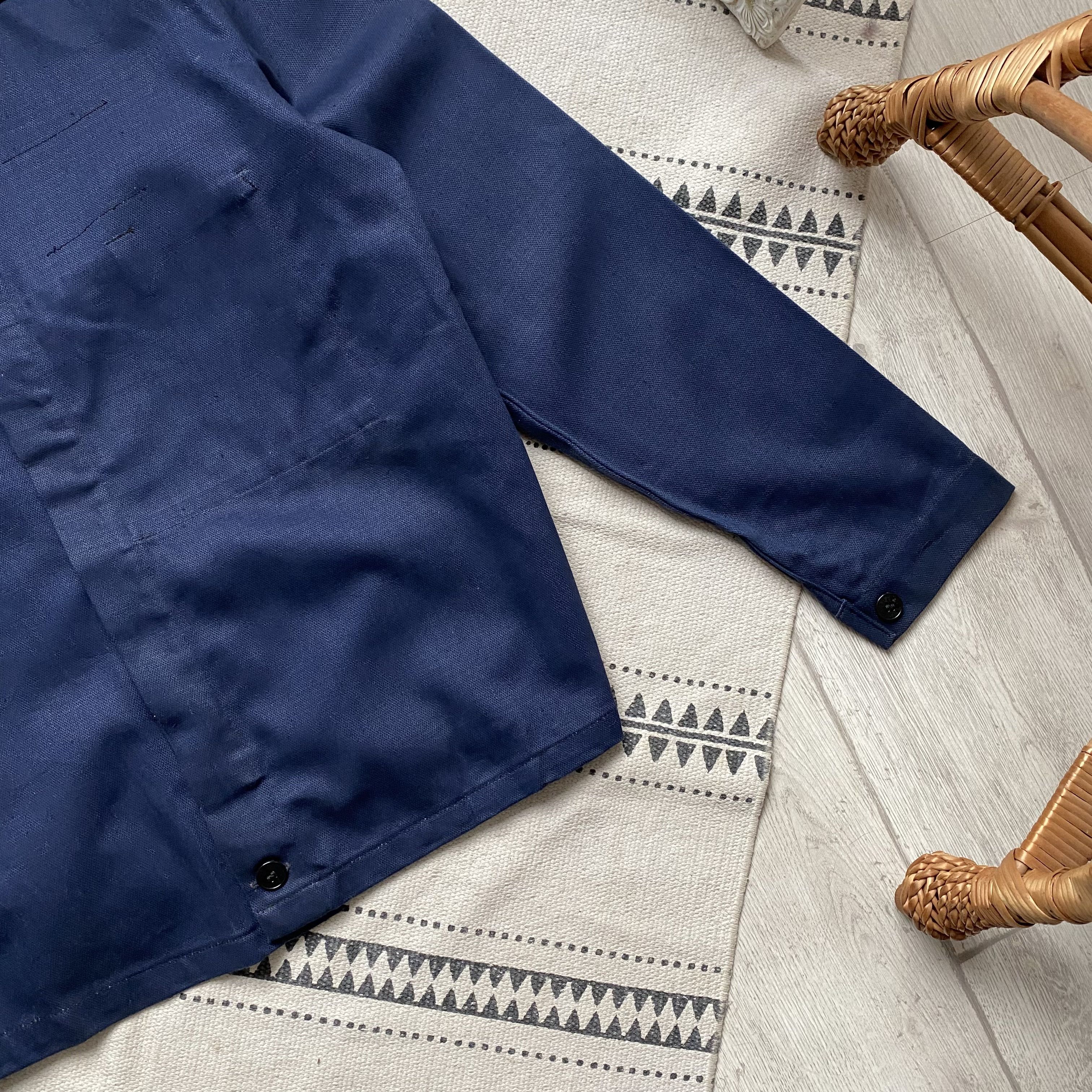Le Laboureur Vintage 80-90s Sanfor French Work Jacket Workwear Size US M / EU 48-50 / 2 - 4 Thumbnail