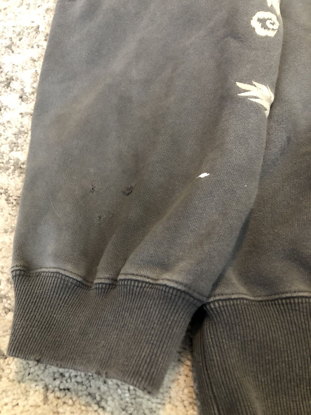 Neighborhood Tiger Distressed Hoodie Size US XL / EU 56 / 4 - 6 Thumbnail