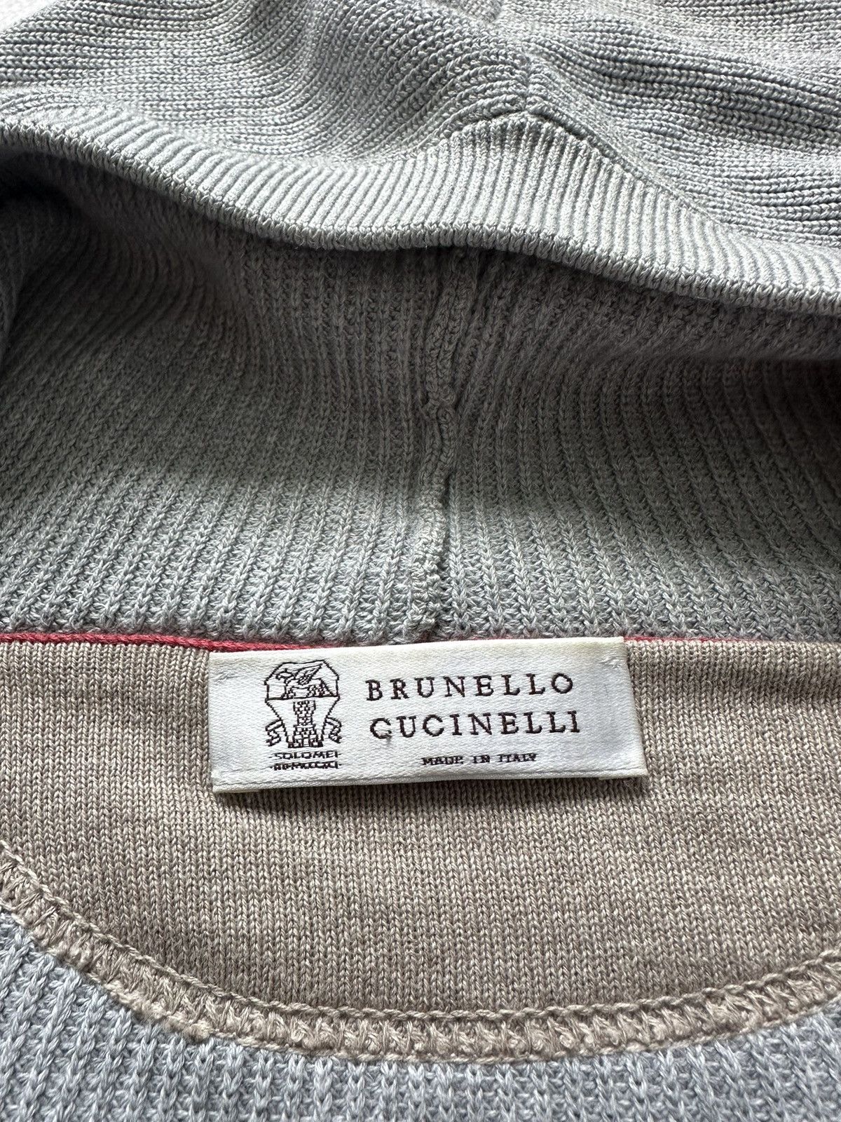 Brunello Cucinelli brunello cucinelli mens sweater cardigan luxury gray size M Size US M / EU 48-50 / 2 - 11 Thumbnail
