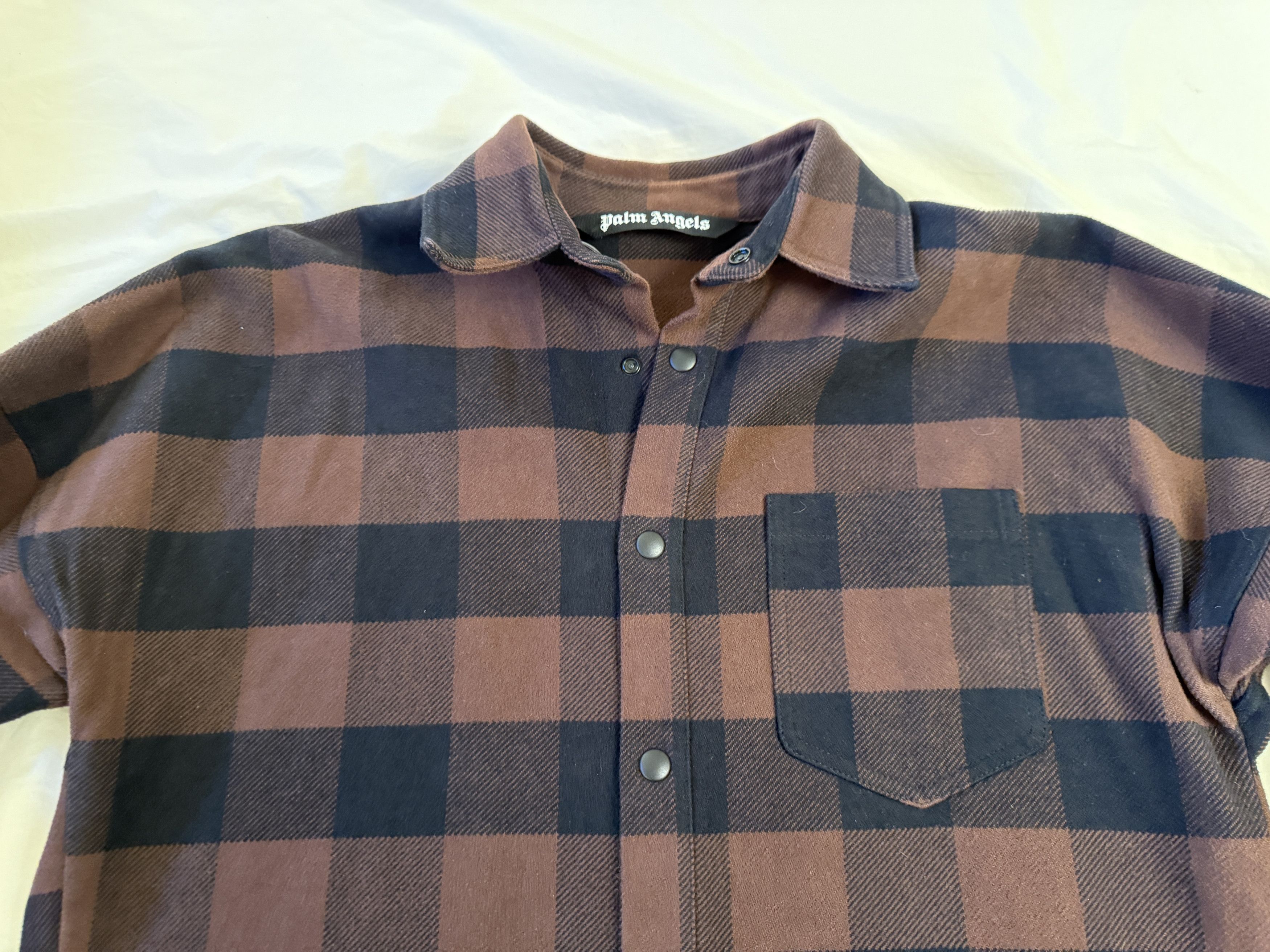 Palm Angels Palm Angels Logo Flannel Size US S / EU 44-46 / 1 - 3 Thumbnail