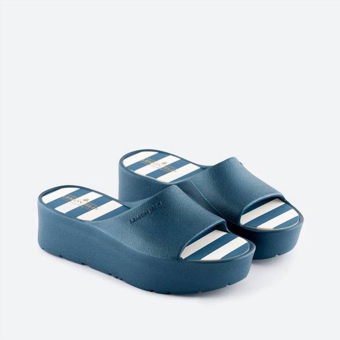 Banana Lemon LEMON JELLY Women's Teela Sandal In Blue Metal Grailed