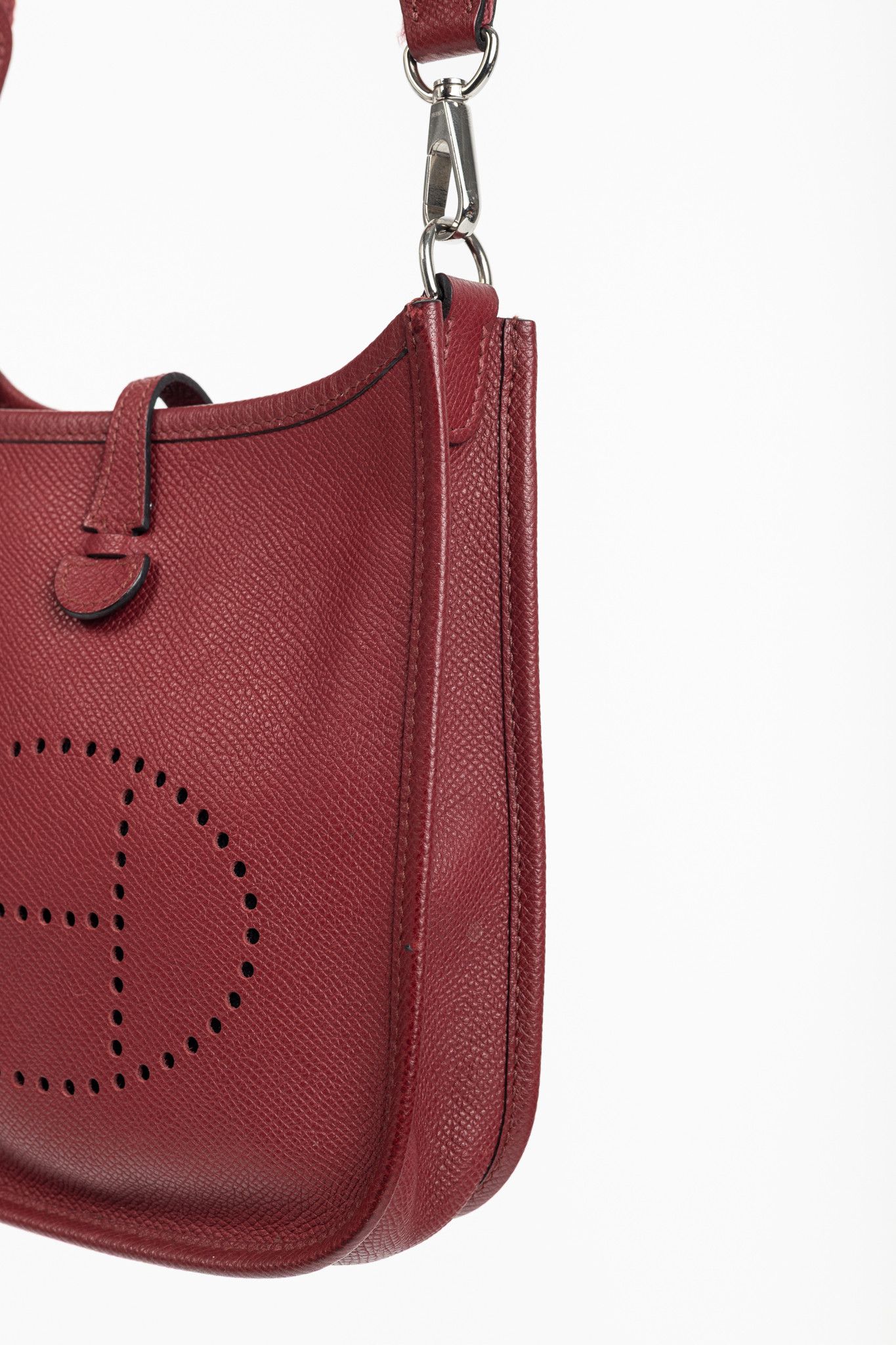 Hermes Hermes Evelyne TPM Taurillon Clemence Leather Shoulder Bag Size ONE SIZE - 9 Thumbnail