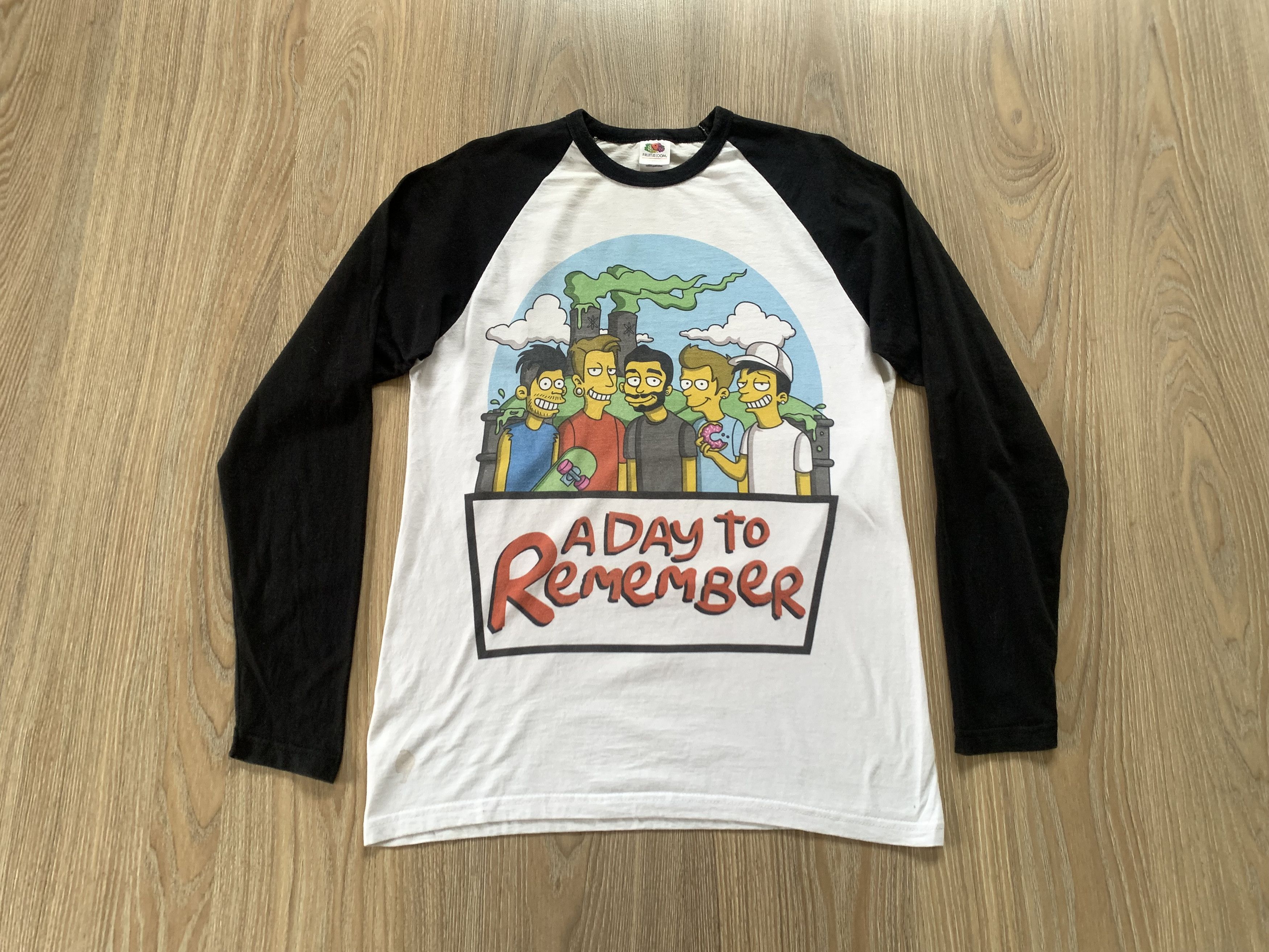 The Simpsons Mens The Simpsons A Day to Remember Cotton Long Sleeve Size US M / EU 48-50 / 2 - 2 Thumbnail