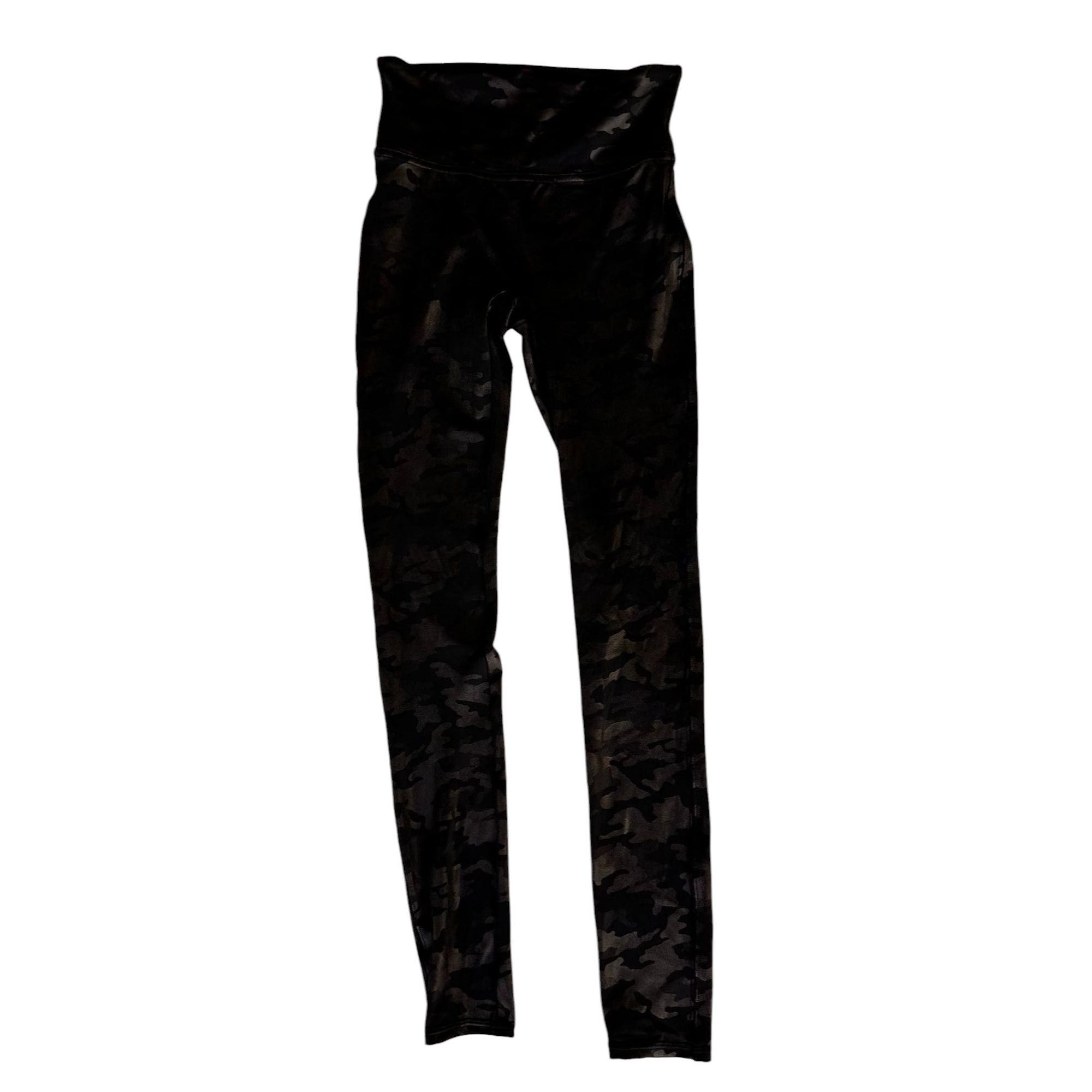 Spanx Spanx Look At Me Now Black Camo Leggings XS Extra Small Size 22" - 7 Thumbnail