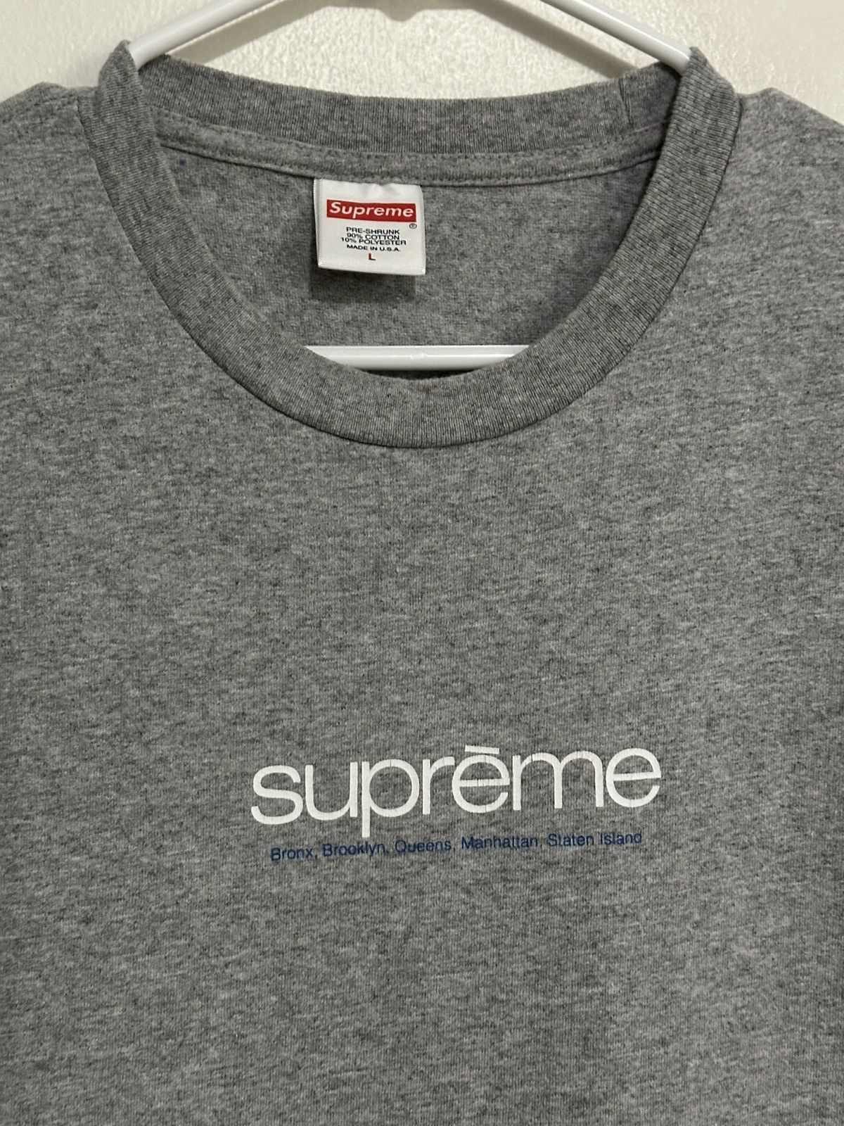 Supreme Supreme Five Boroughs Tee Size US L / EU 52-54 / 3 - 2 Thumbnail