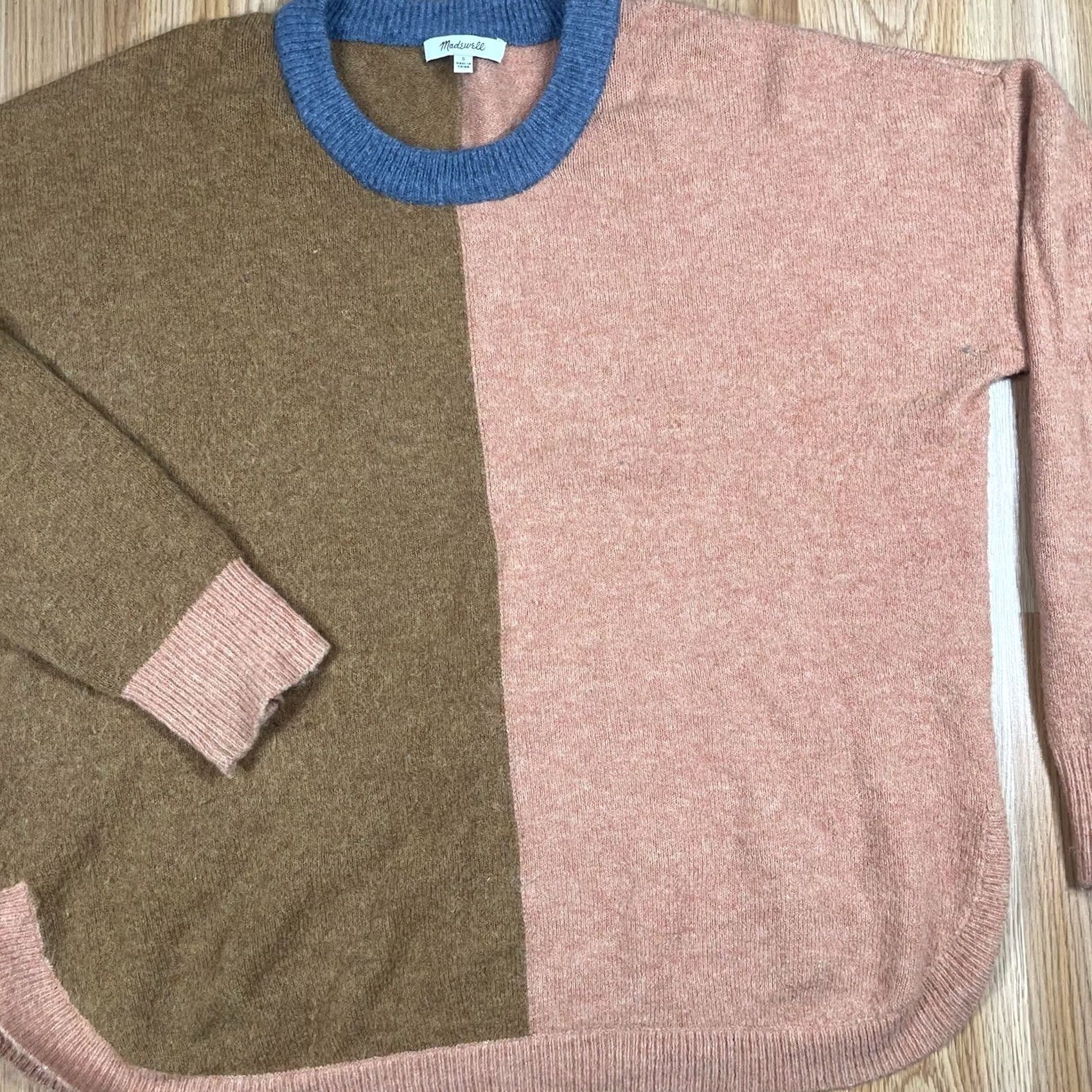 Madewell Madewell Sweater Womens S Small Wool Blend Crew Neck Long Sleeve Knit Shirt Size S / US 4 / IT 40 - 2 Thumbnail