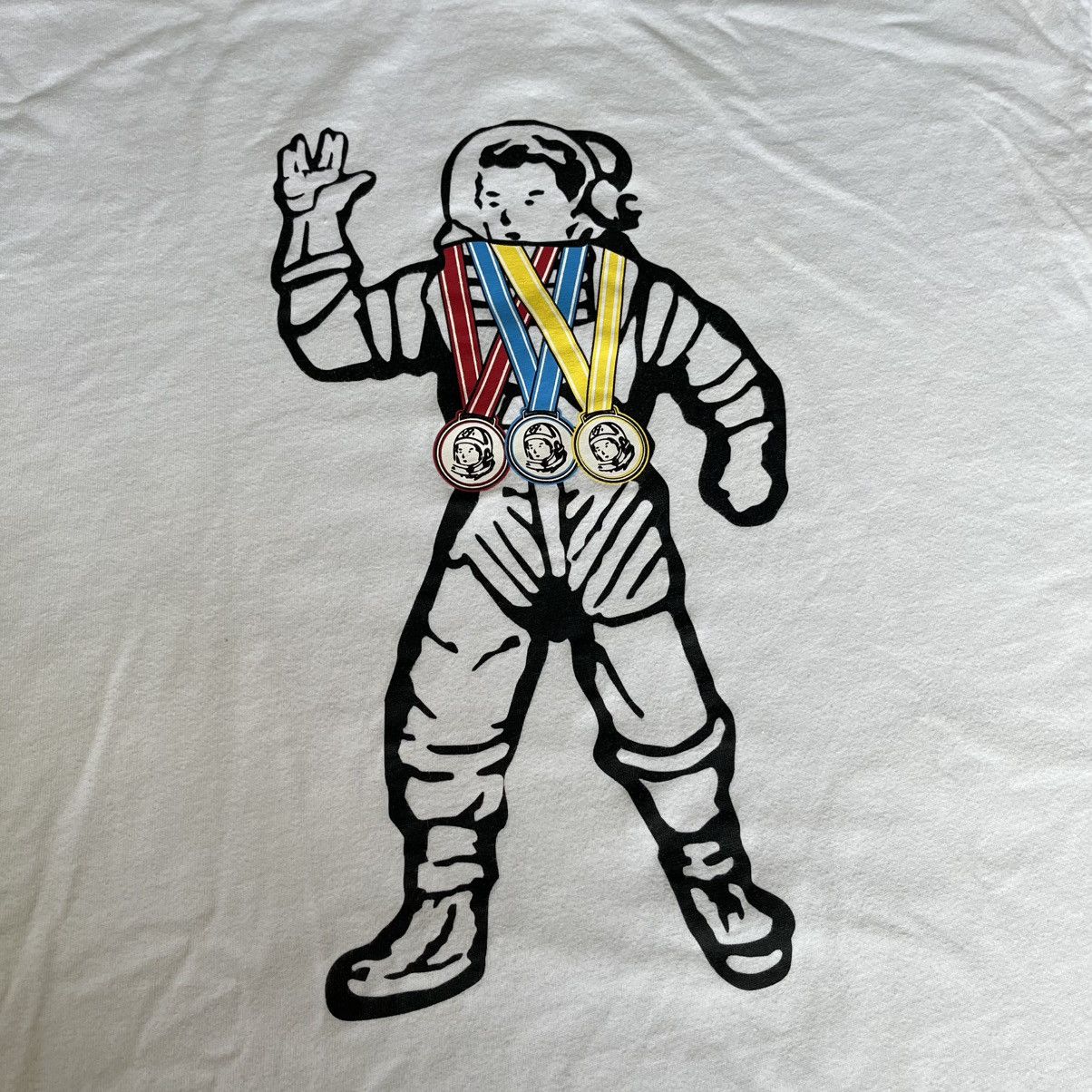 Billionaire Boys Club Billionaire Boys Club Astro Space Man Medals Graphic T Shirt Size US XXL / EU 58 / 5 - 3 Thumbnail