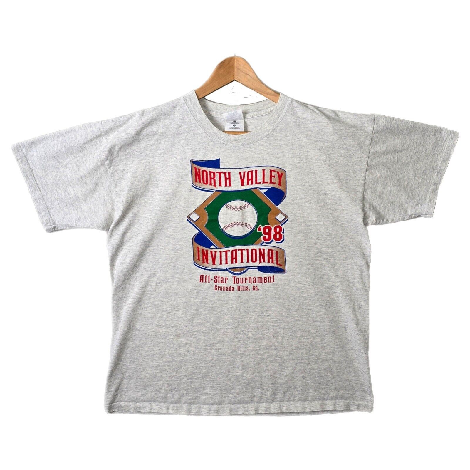 Gildan Vintage North Valley Baseball All-Star Invitational Shirt XL Size US XL / EU 56 / 4 - 1 Thumbnail