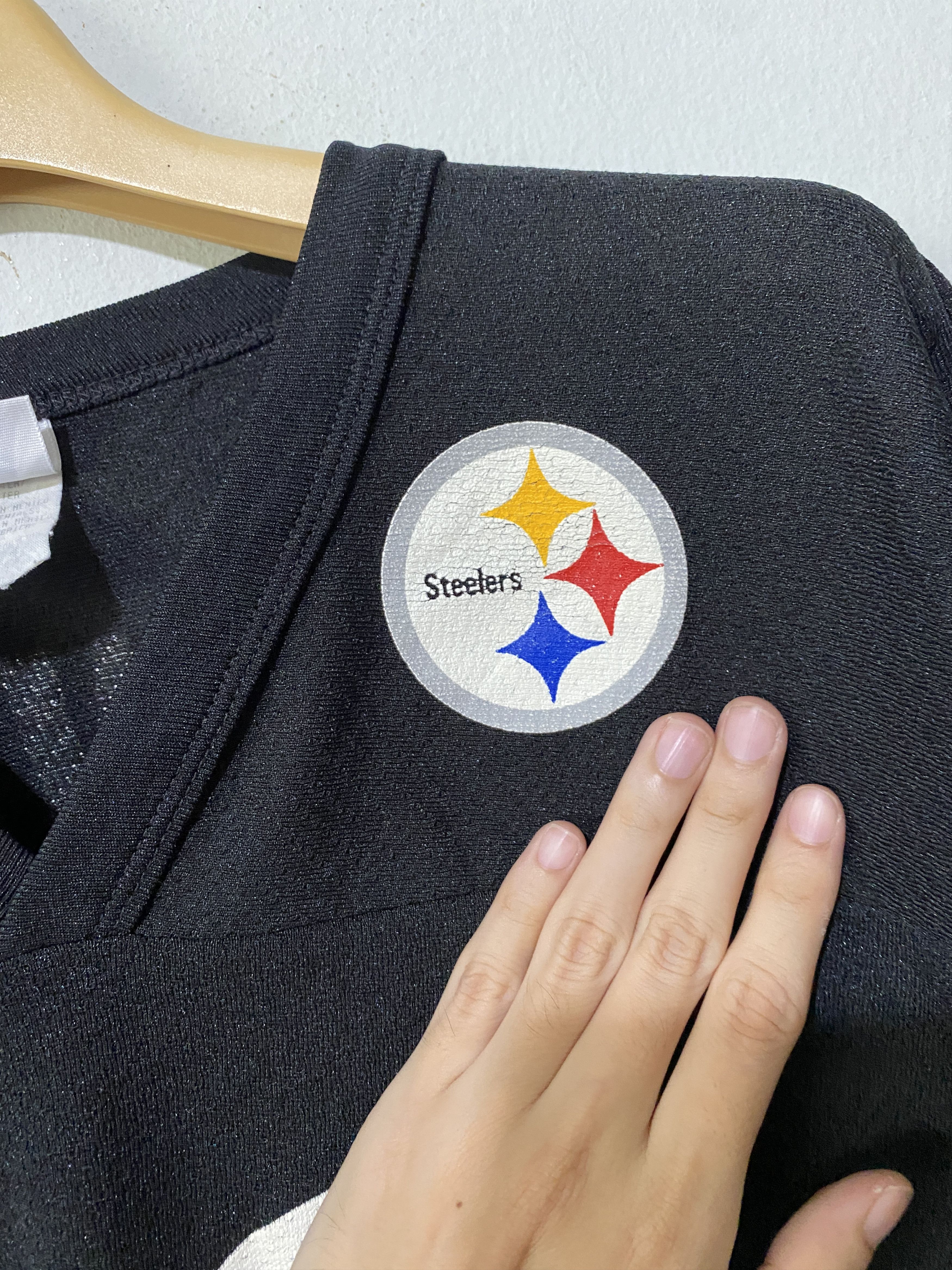 NFL × Vintage Vintage 90s Pittsburgh Steeler football NFL Jersey Size US XL / EU 56 / 4 - 4 Thumbnail